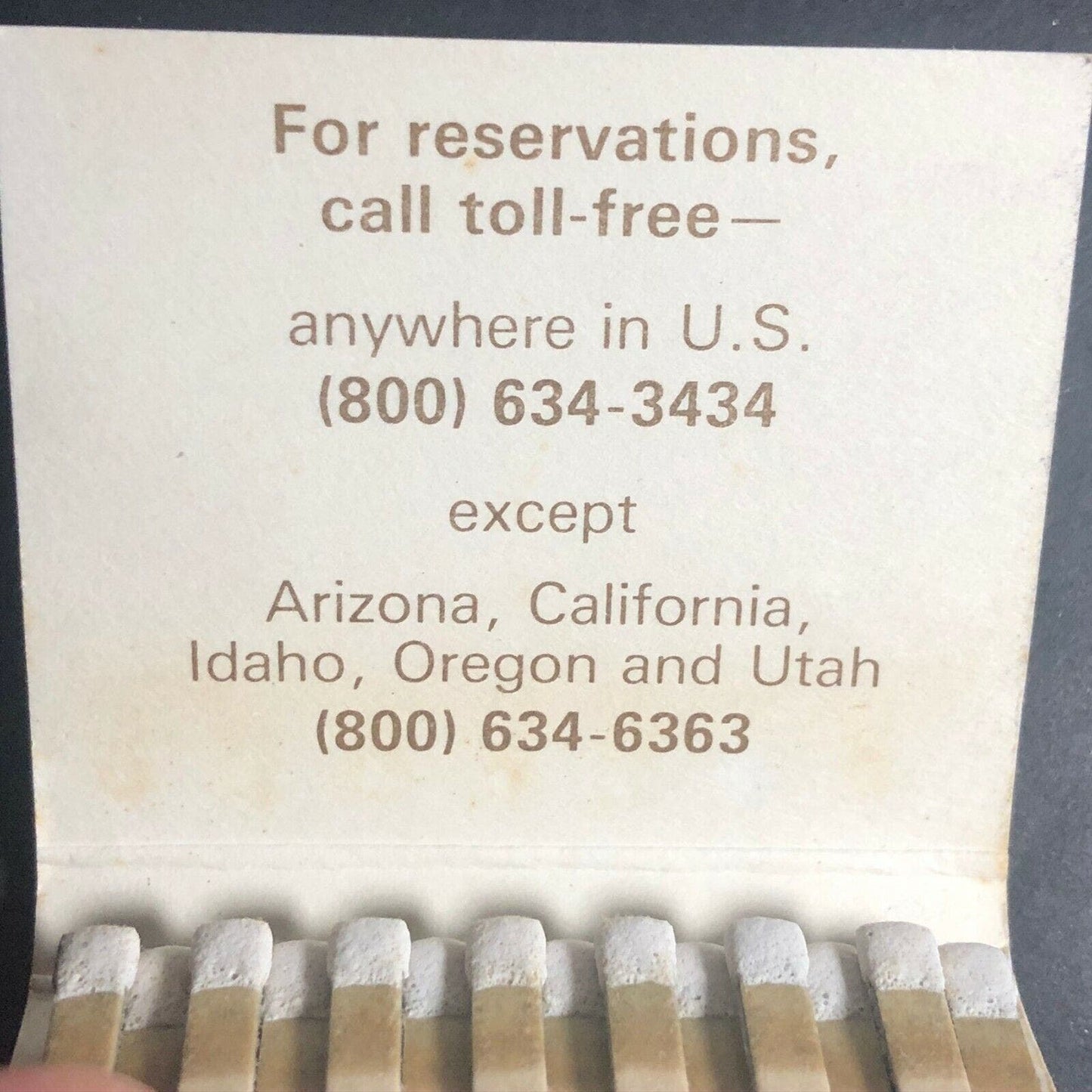 80's Full Matchbook "MGM Grand Casino" "Donn Arden's Jubilee" Las Vegas, NV