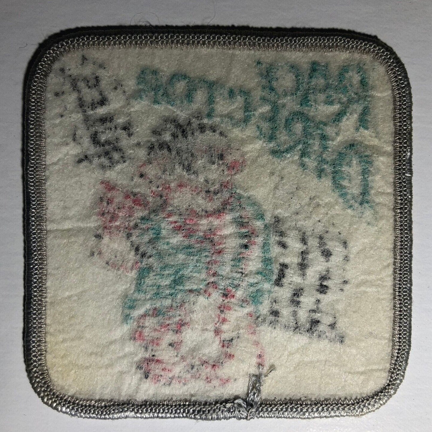 Race Director Vintage Embroidered Patch c1970's Spiked Club "Rules" Funny Racing
