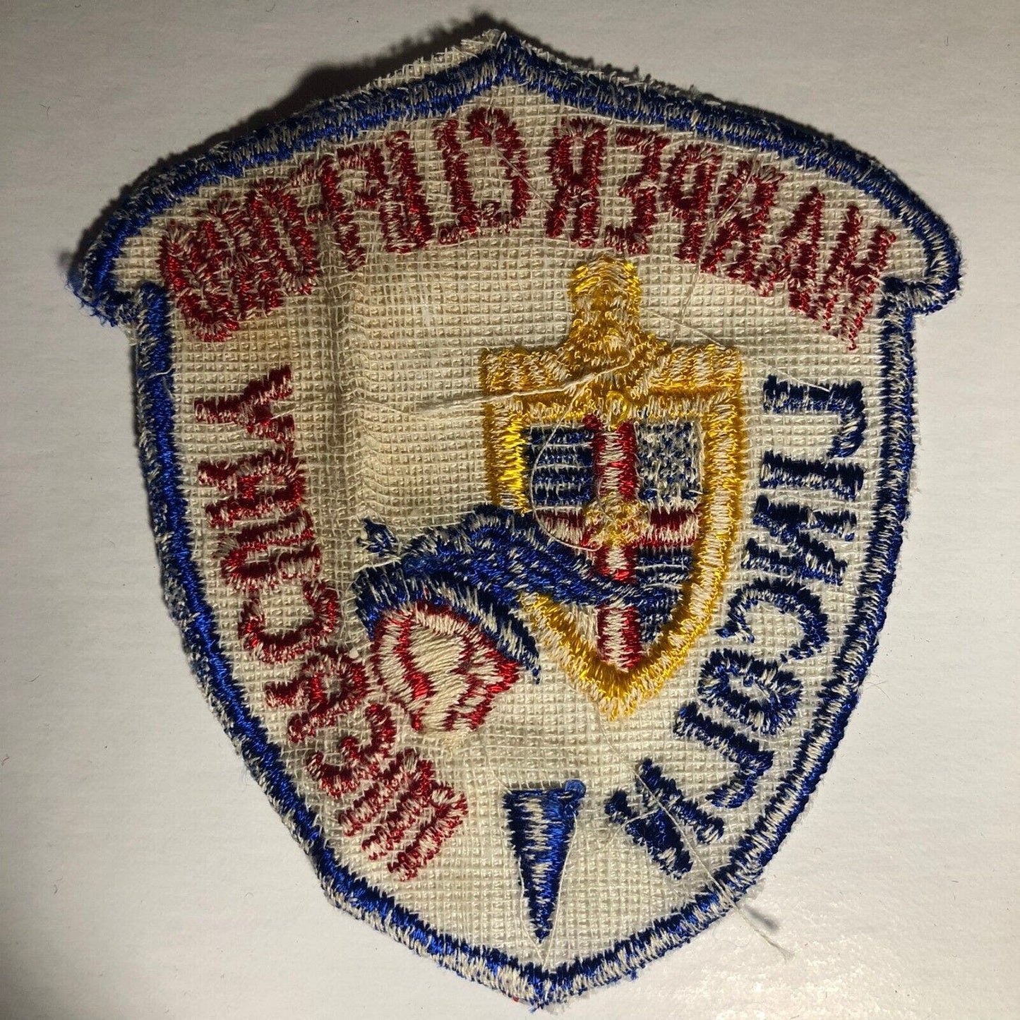 Harper Clifford Lincoln Mercury Ford Mt. Pleasant, MI Embr. Patch - c1950's-60's