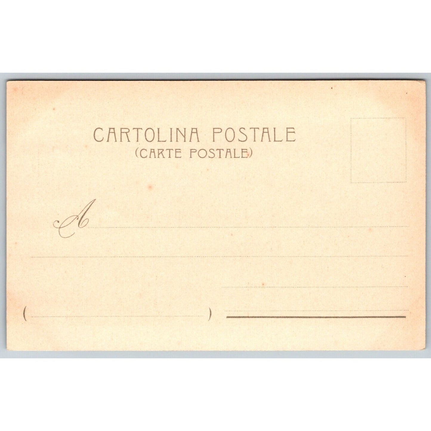 Italian Postcard "Sunset Pesto" 1901-1907 NP VGC