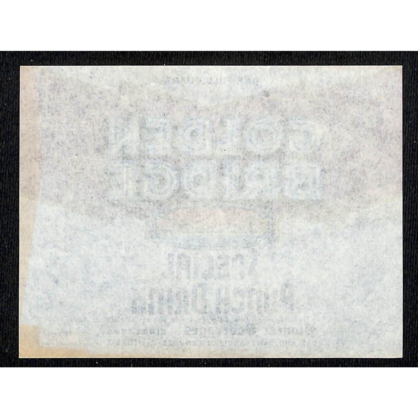 Golden Bridge Special Punch Drink Paper Label Oakland SF, CA NOS Scarce VGC