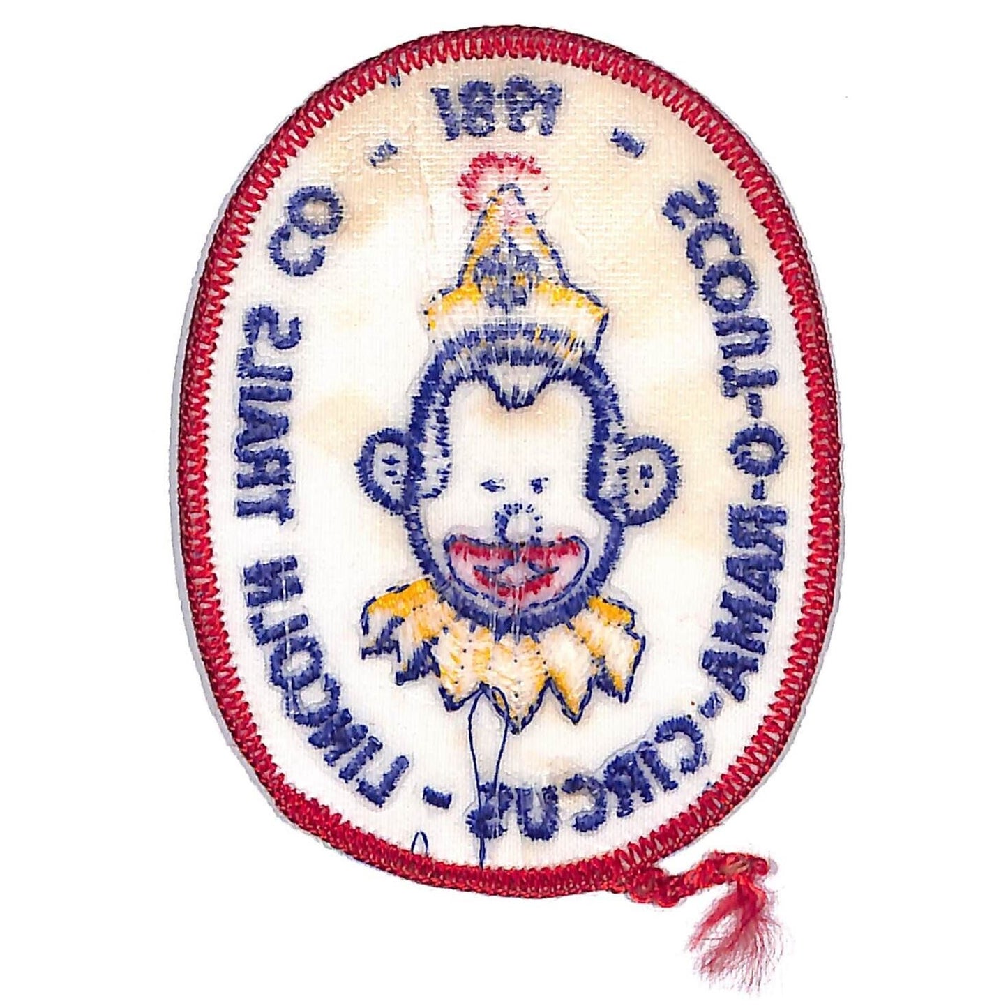 BSA Patch 1981 Scout-O-Rama-Circus Lincoln Trails Council Clown - Scarce