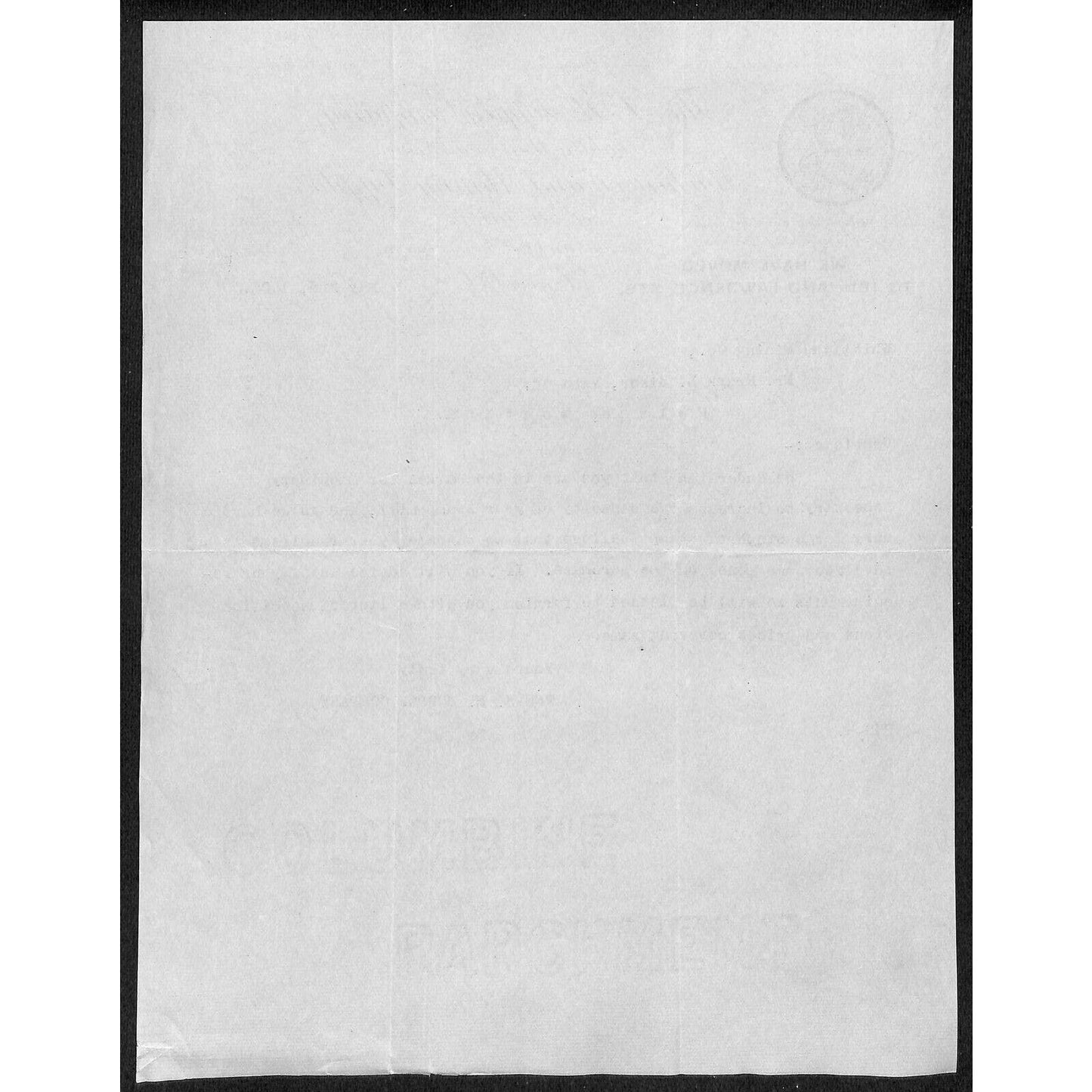 Denver, CO S.H. Supply Co. Mining 1905 Letterhead re: Stamp Mill