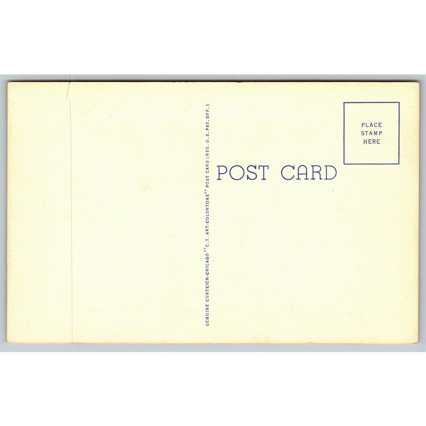Vintage c1930-45 Linen Postcard -- Ormsby County Court House, Carson City, NV