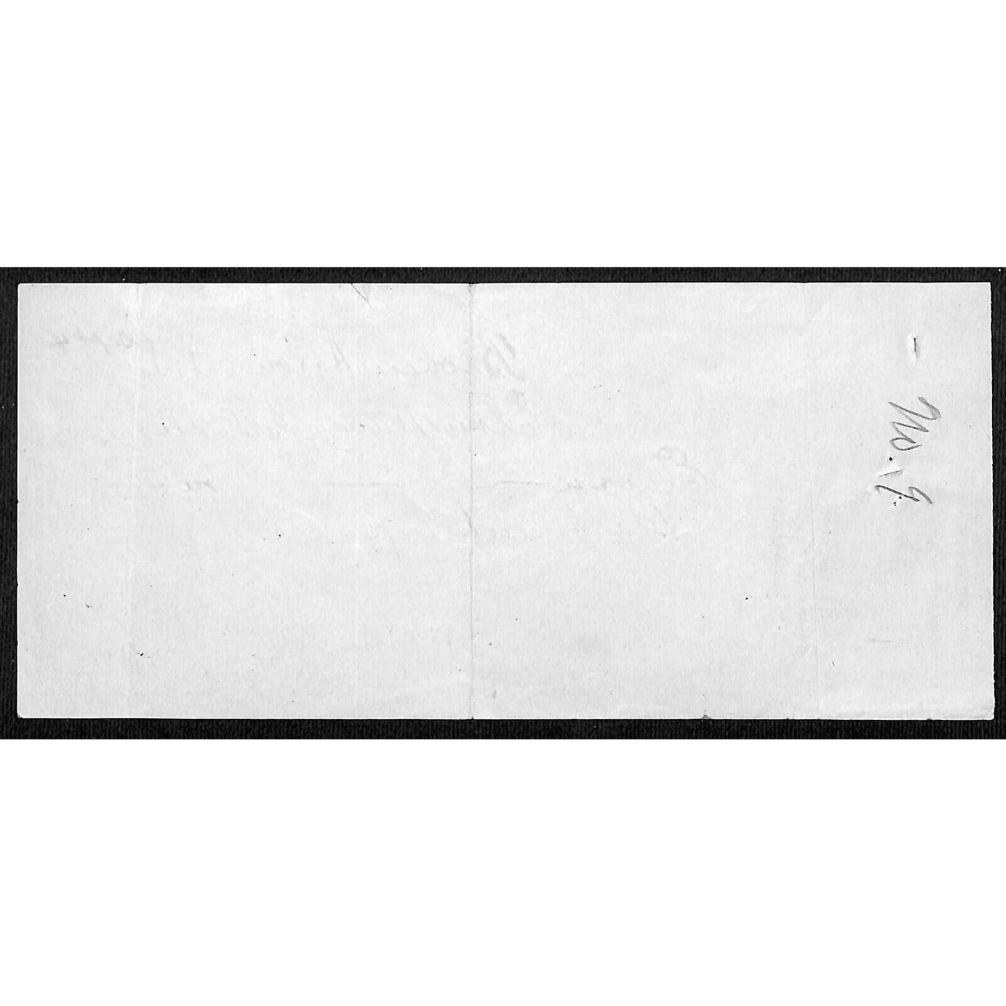 Broken Arrow, OK 1907 Indian Territory Receipt w/ Dog Head Portrait - Scarce