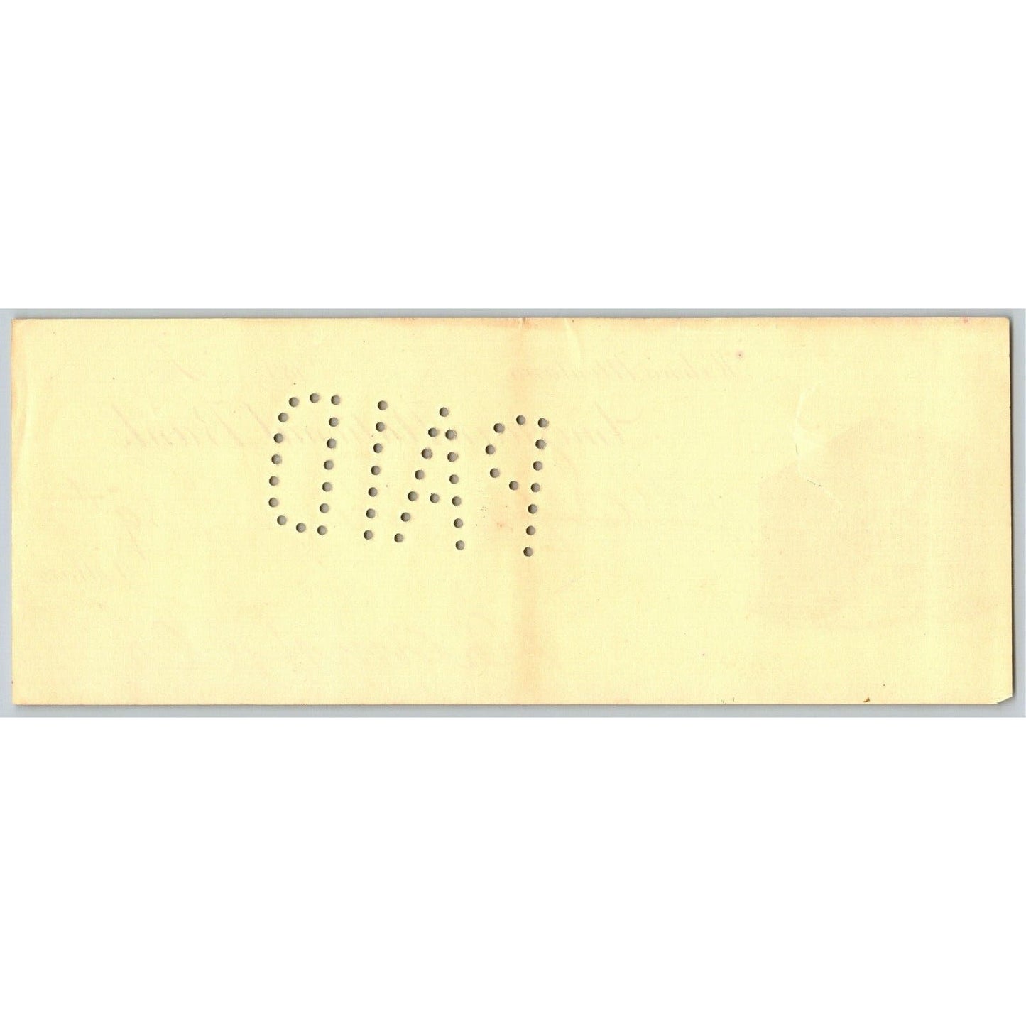 Helena Montana American National Bank Check 1896 w/ Building Vignette
