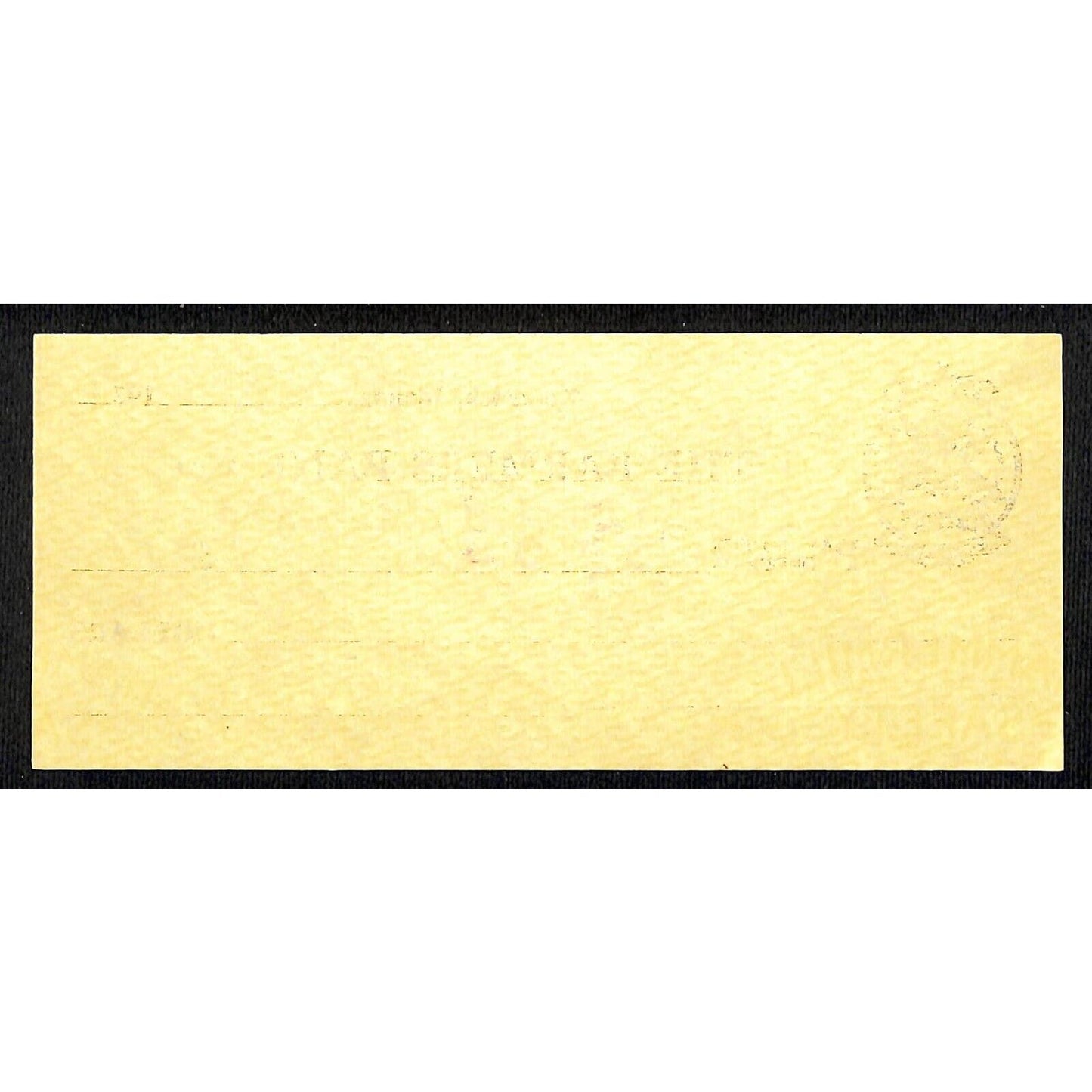 Kendrick, Idaho "The Farmers Bank" Bank Check 1936 w/ Wheat Map Art