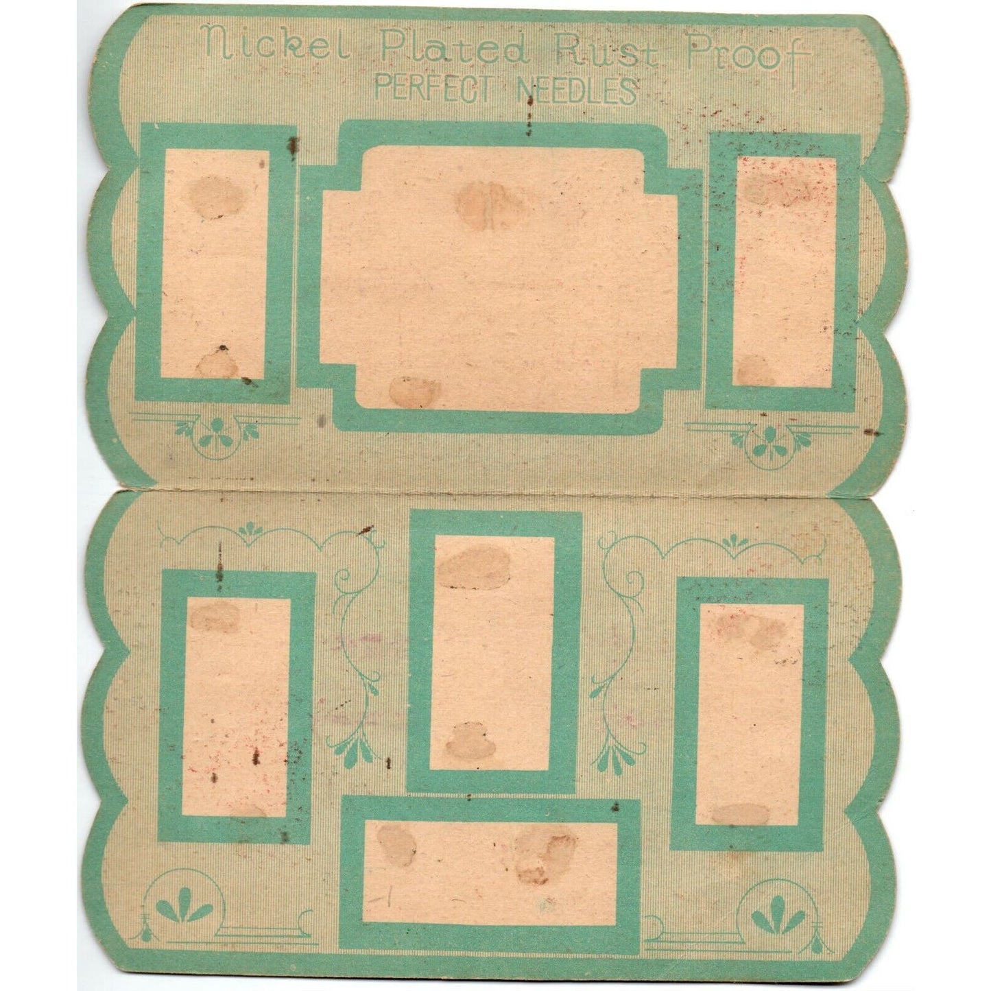 c1940's Advertising Sewing Needle Book "Sewing Circle" (No Needles)