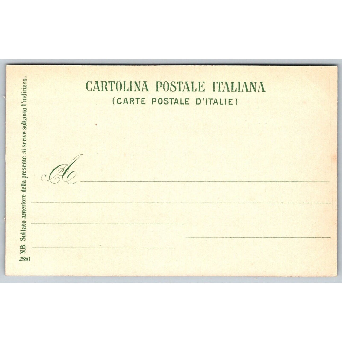 Italian Postcard Pompeii "Grave of a Sailor" c1901-1907 NP VGC