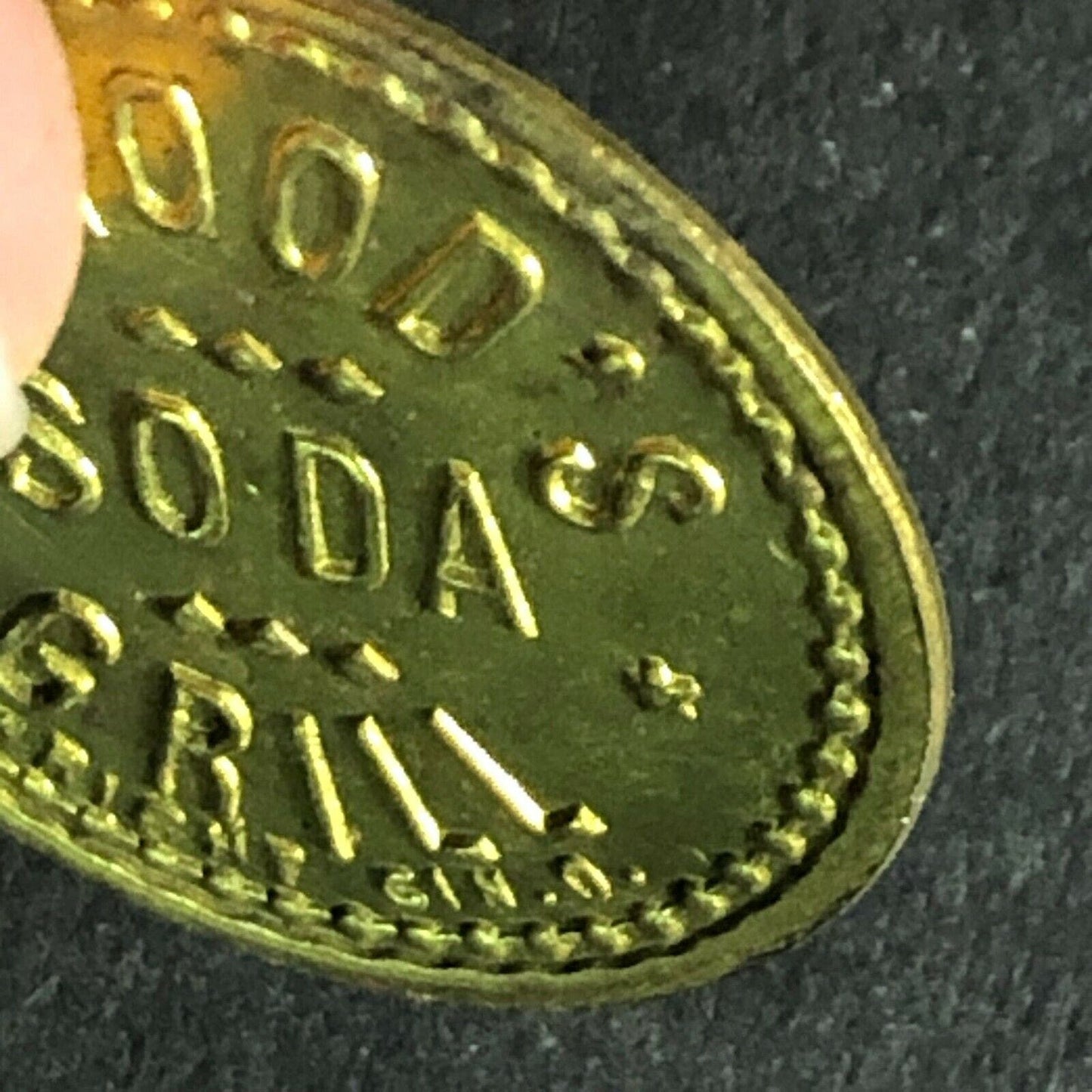 Cawood's Grill Soda (Kentucky) Good For 5c In Merchandise Token - 22.4mm Scarce