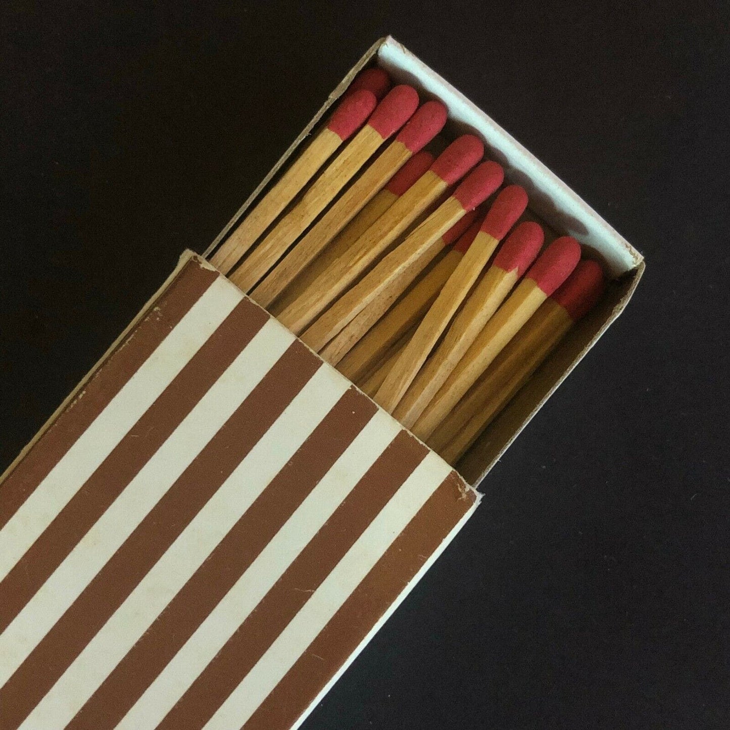 c1970's-80's Wooden Matchbox Matchbook "Trenwith's" Restaurant Santa Barbara, CA