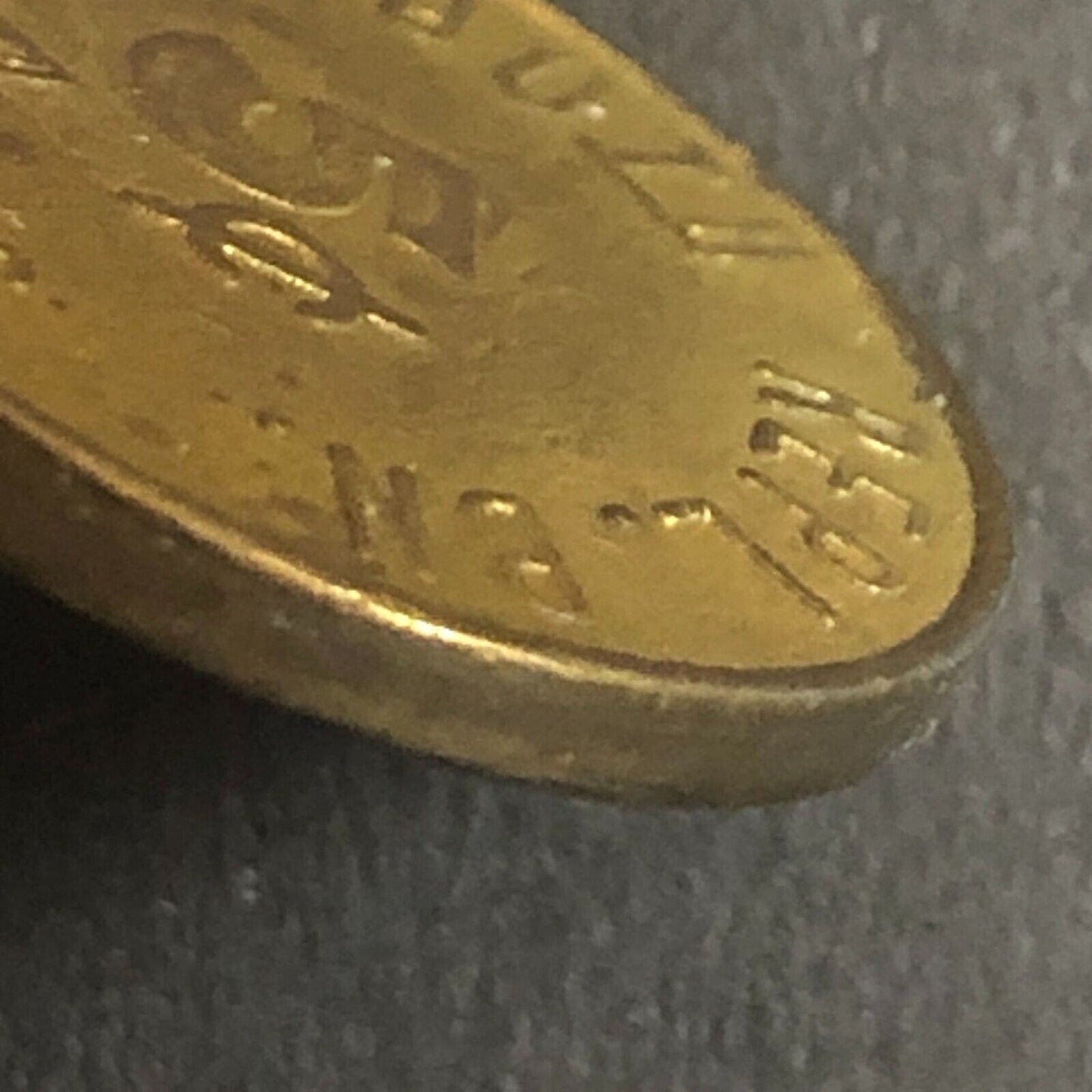 Vietnam Trade Token Military 90th Repl. BN. Open Mess 5c 21mm