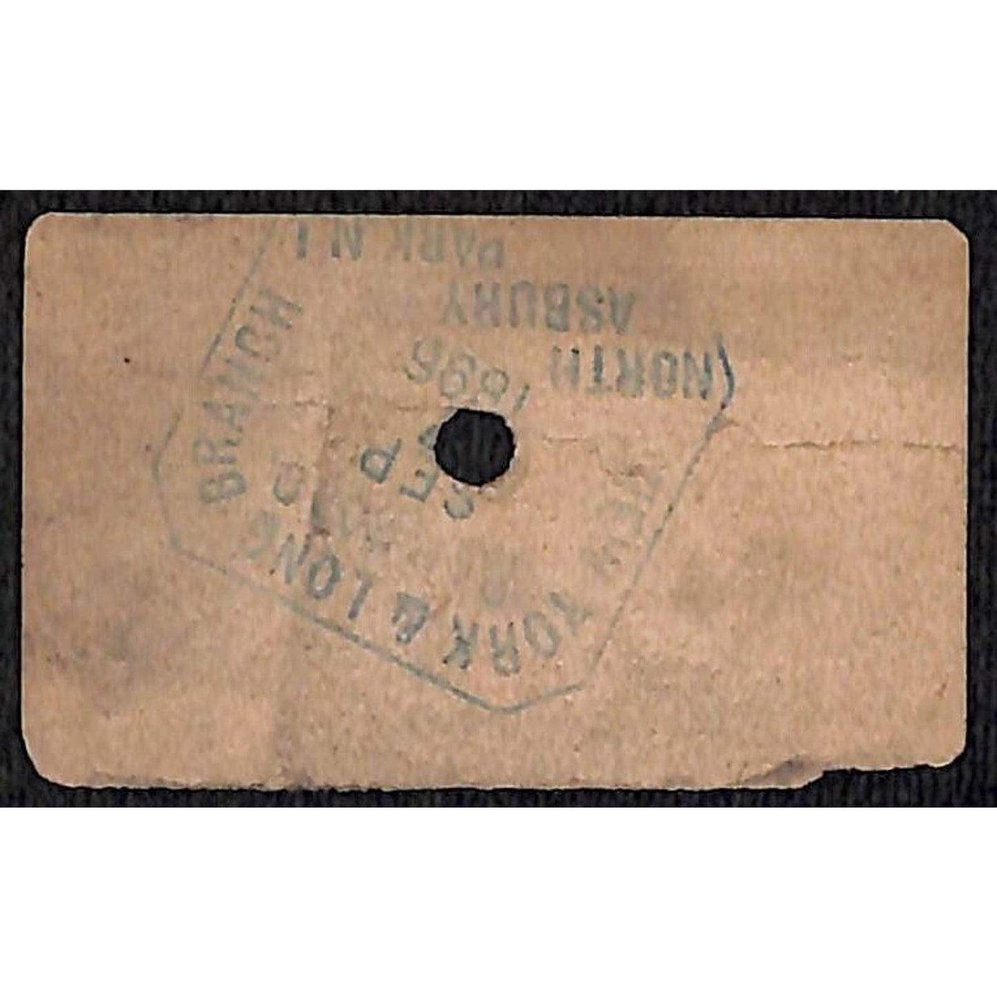 New York & Long Branch Railroad 1896 North Asbury Park to Philadelphia #92