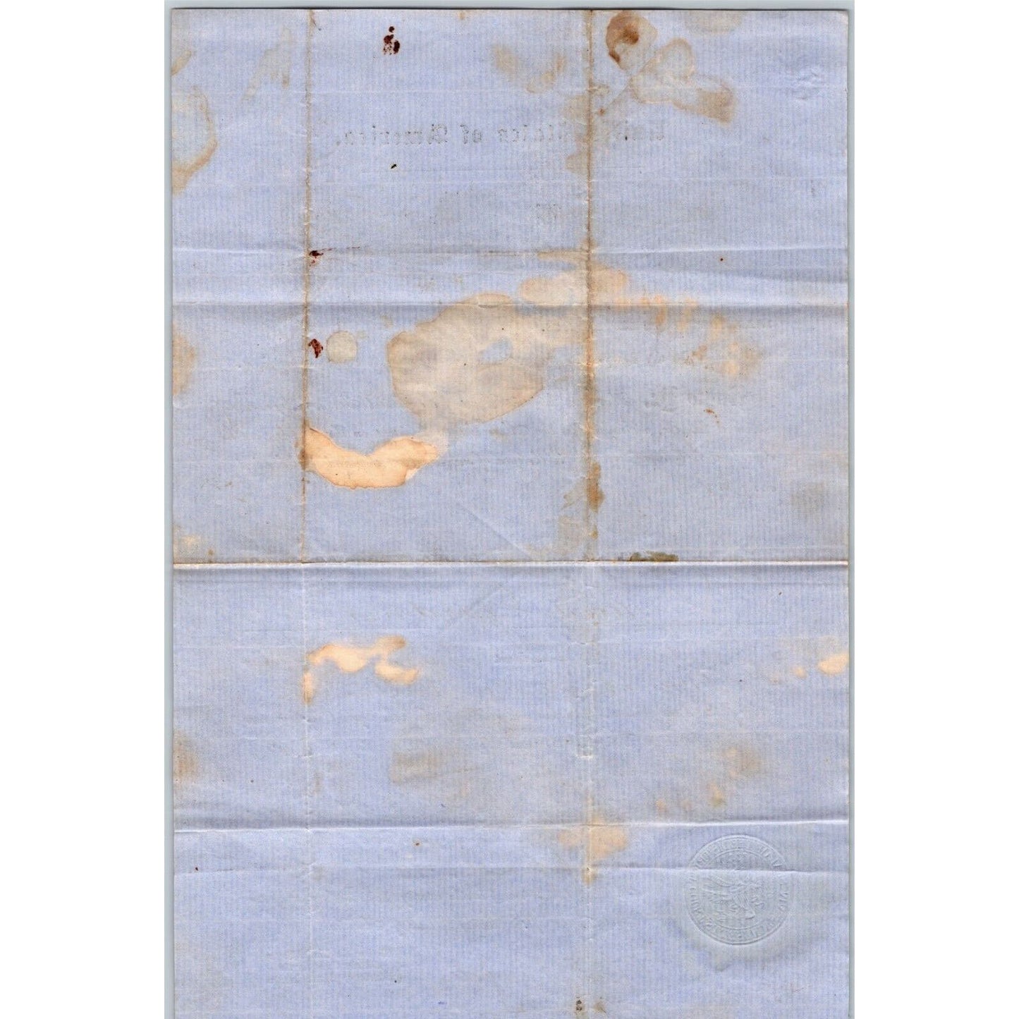 1855 Boston, MASS U.S. Citizen Document David Gardner from Manchester, England