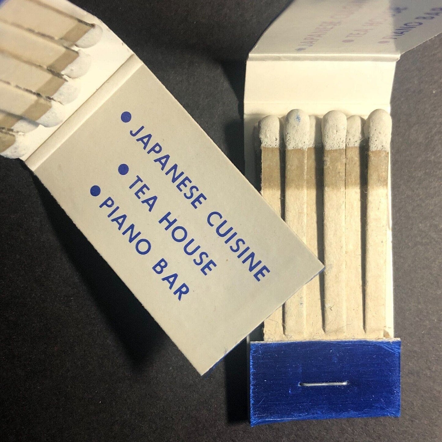 Kabuki of Chicago Restaurant (2) Matchbooks c1977-80's Scarce VGC