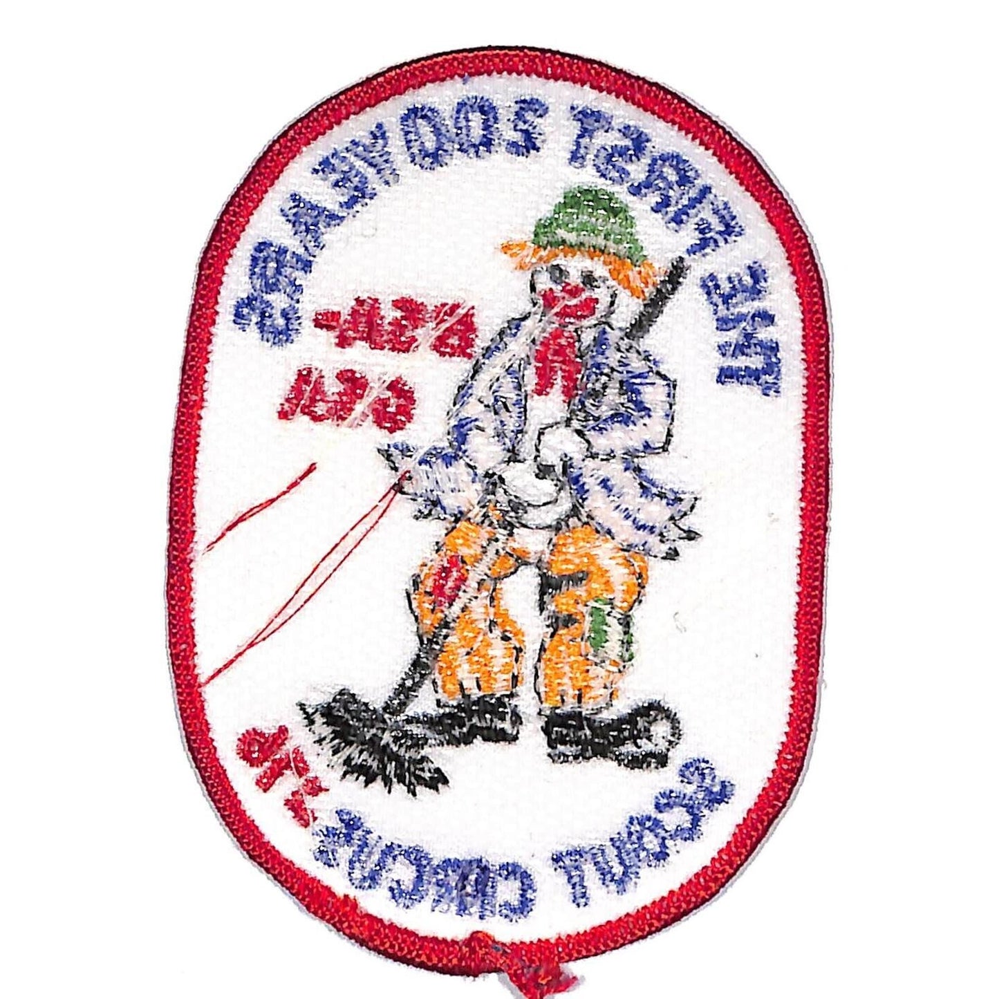 BSA Patch Scout Circus 1976 "The First 200 Years" GSA Hobo Clown VGC Scarce
