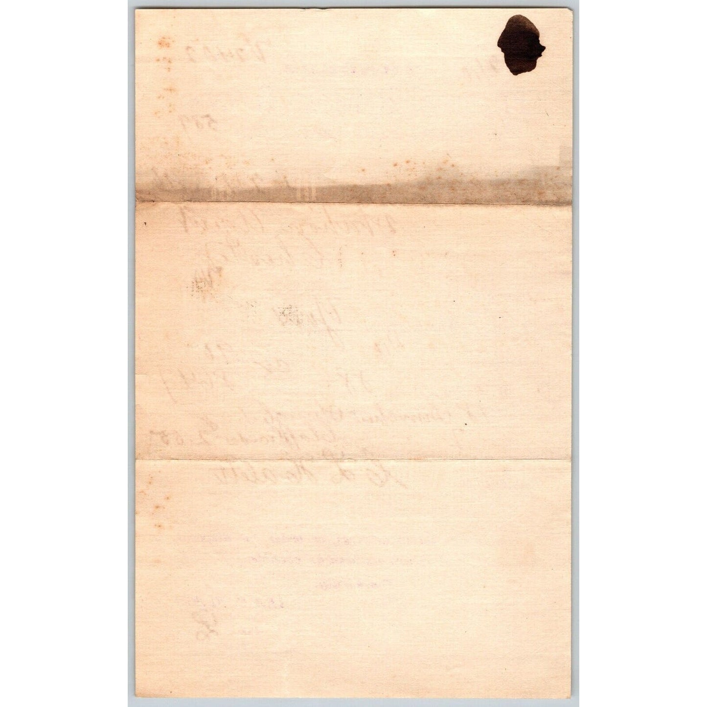 Fitchburg Railroad Company 1890 Freight Station Way-bill to Boston Scarce