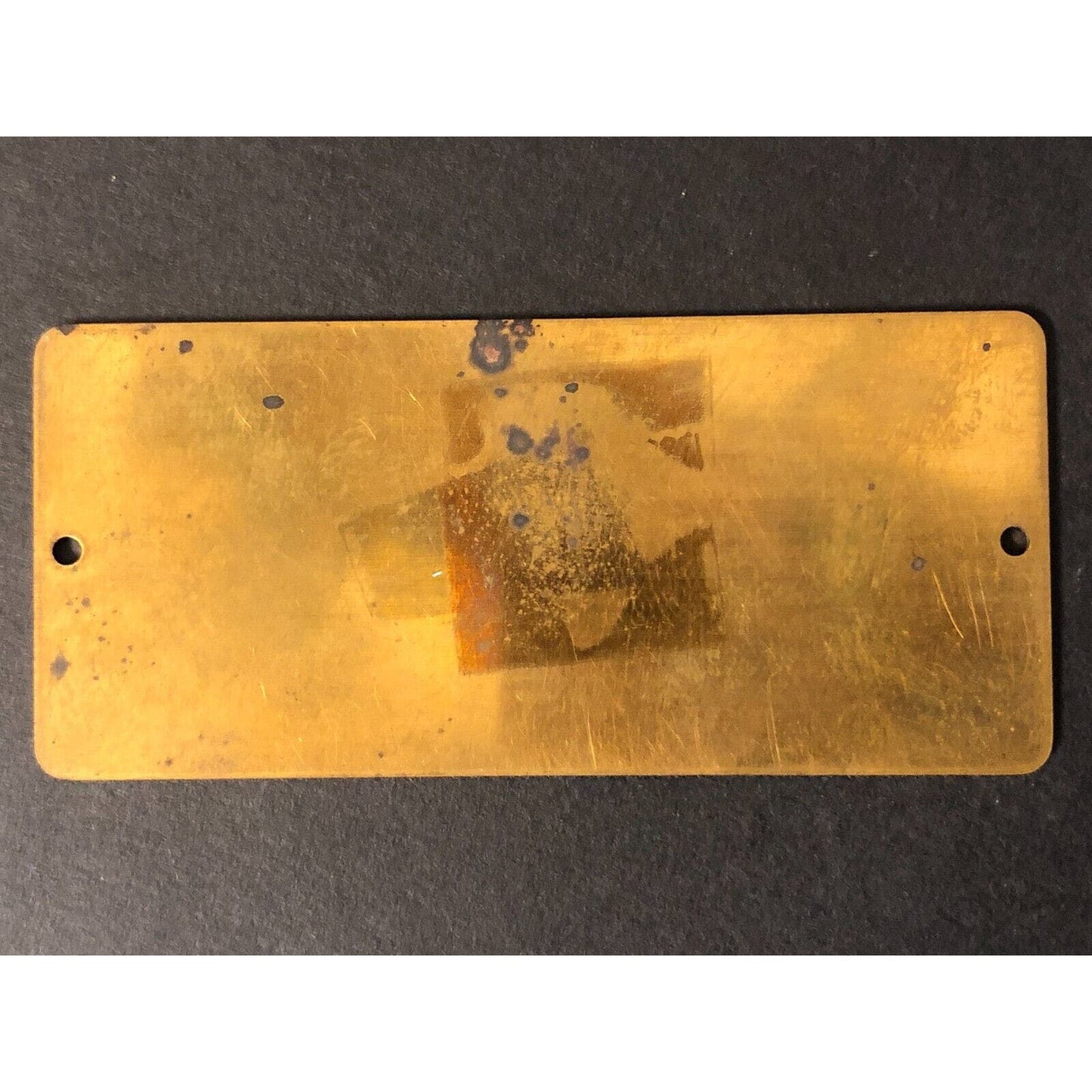 SCCA Washington DC Region Marlboro 1963 Brass Auto Racing Wall Plaque
