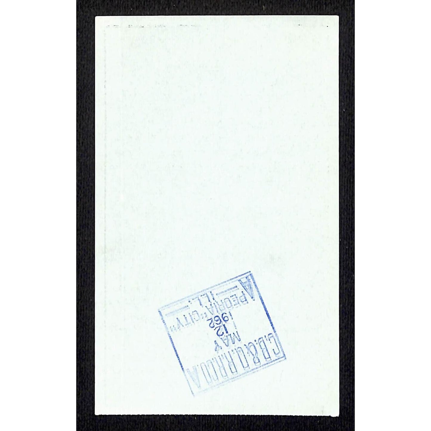 Burlington Route RR 1962 Student Steam Choo Choo Special Train Souvenir Ticket
