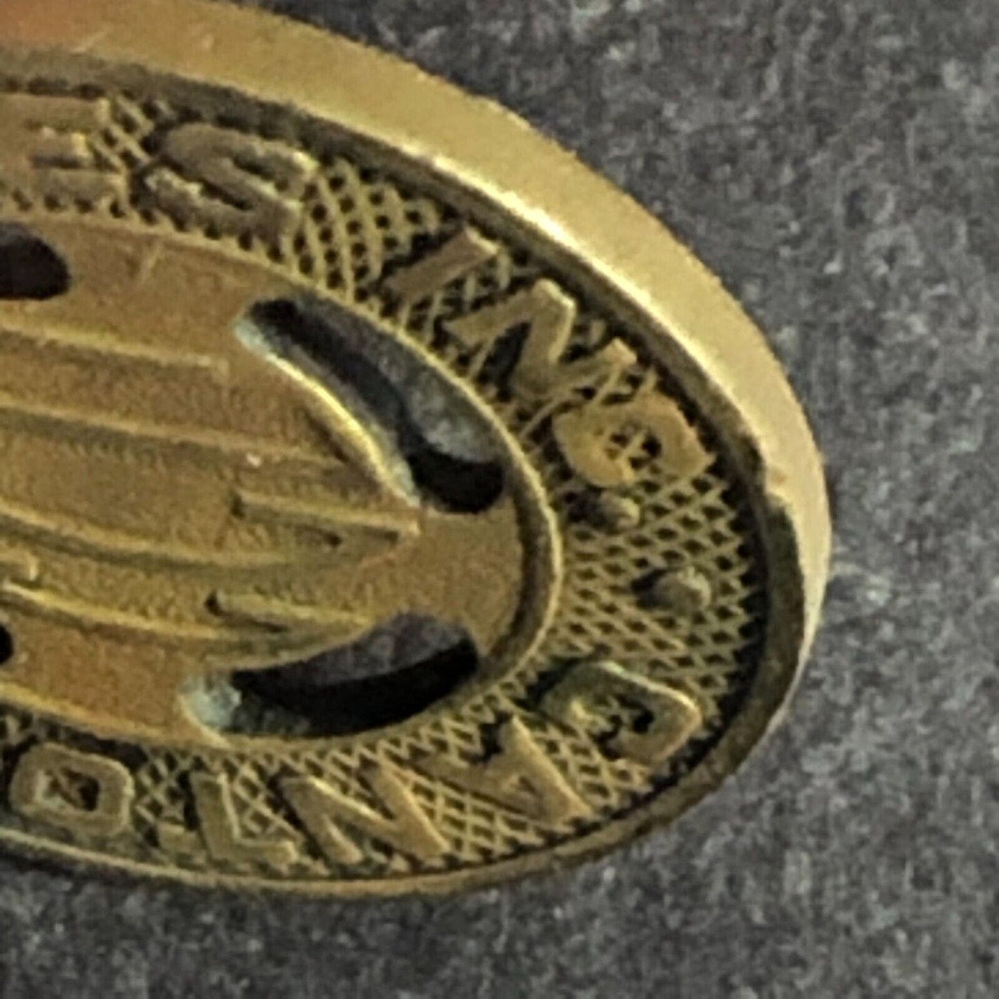 Canton City Lines Inc. (Ohio) WM G/F One Fare Transit Token 14.42mm