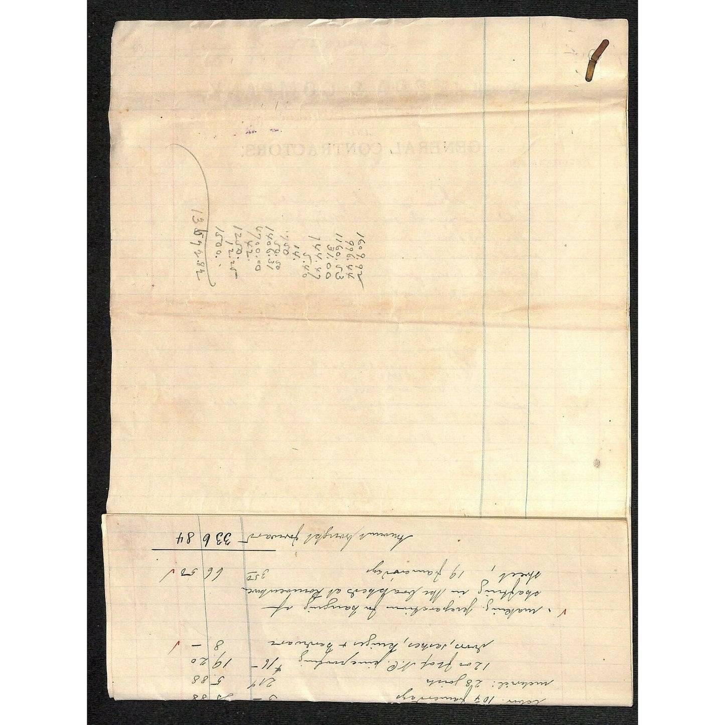 Erda & Co.1897 Long Island City, NY 4pp. Letterhead to Daimler Motor / Steinway