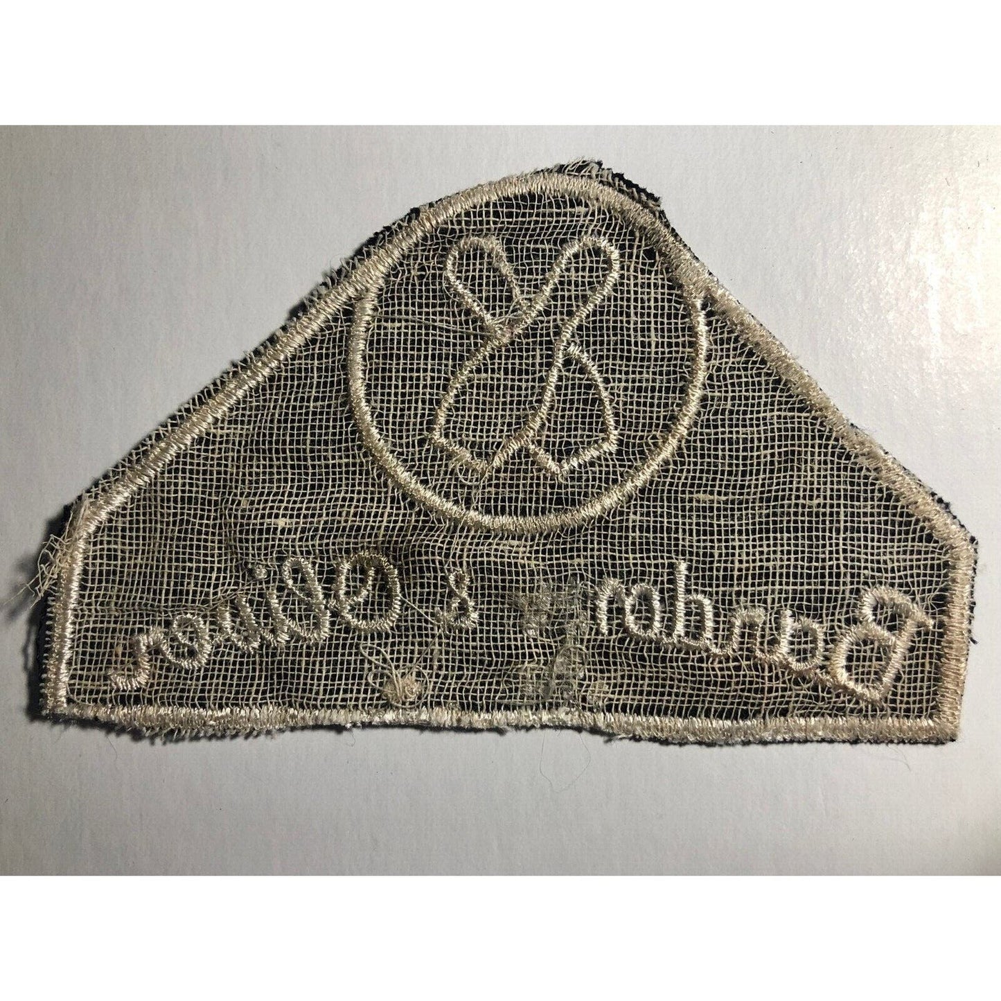 Bardons & Oliver (Lathes - Bowling) Vintage Embroidered Patch - VGC c1950's-60's