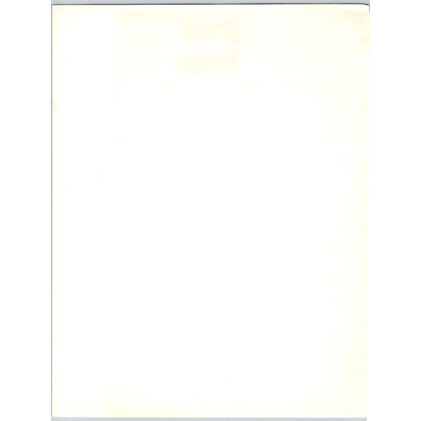 Circus Vargas Letterhead c1986 Burlingame, CA Scarce