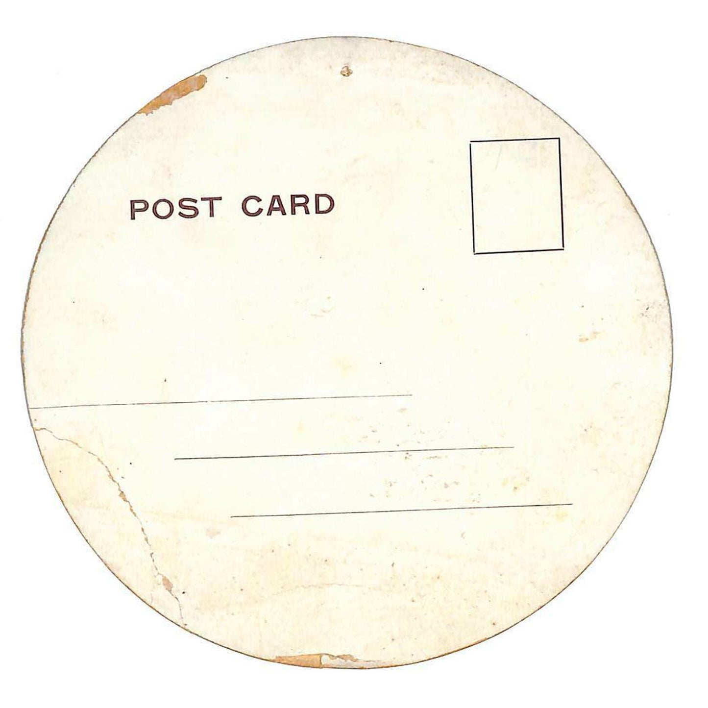 c1915 Round "You've Got to Hand It to Texas, She Showed Us St. Louis" Postcard
