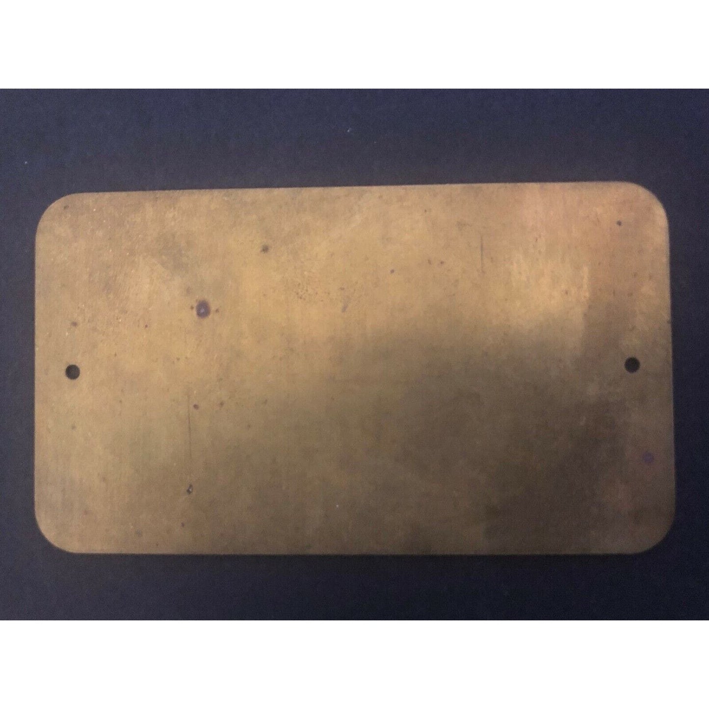 1954 Brass Metal Gettysburg Rally Auto Club Show Dash Plaque Williams Grove PA