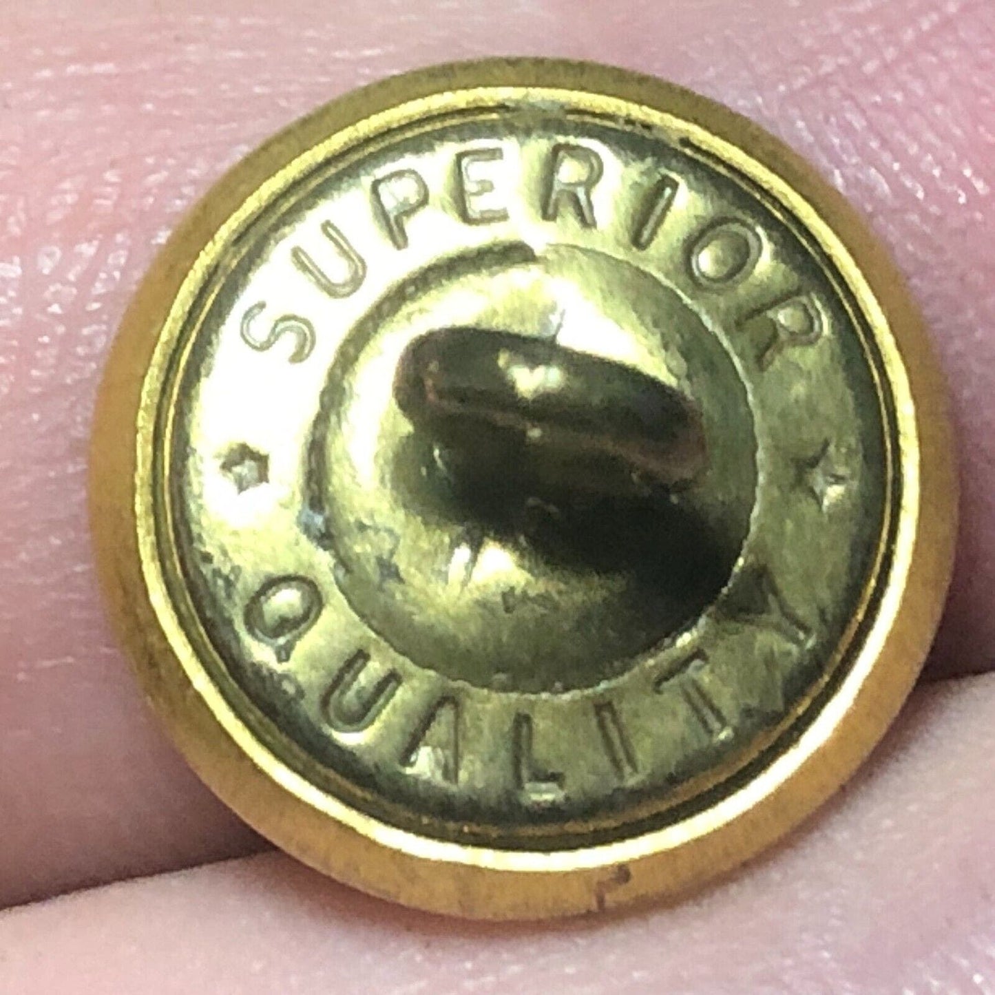 "Pullman" Railroad Brass Uniform Button 1/2" Superior Quality