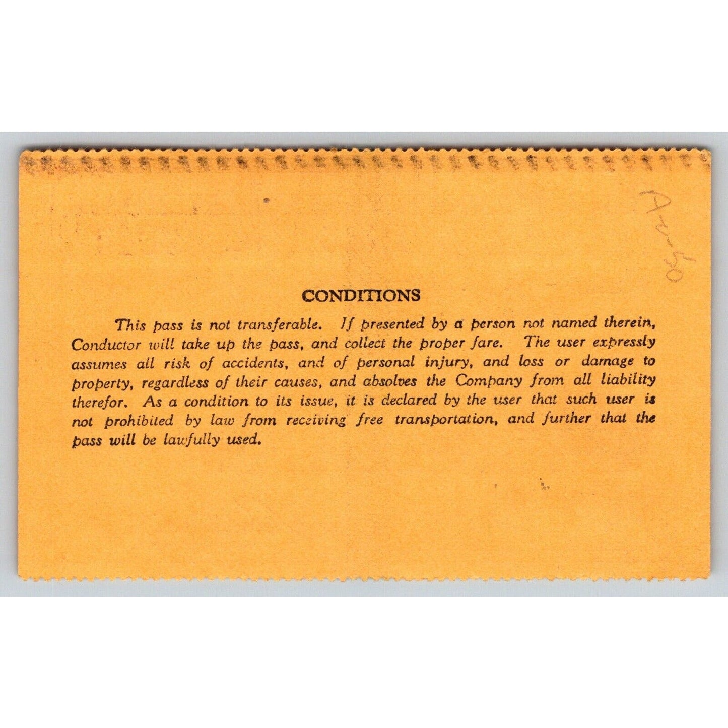 Pennsylvania Railroad 1935 Yearly Pass Employee Asst. Yardmaster VGC