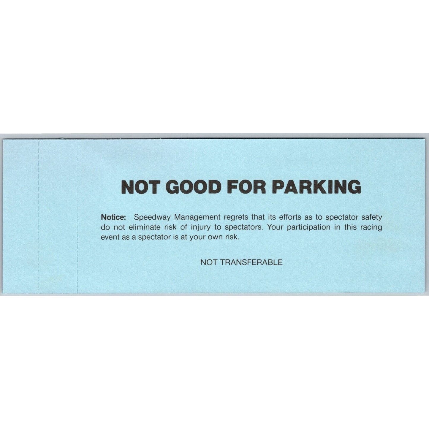 1996 Indy 500 Practice Day Hulman Terrace Unused Ticket Indianapolis #31