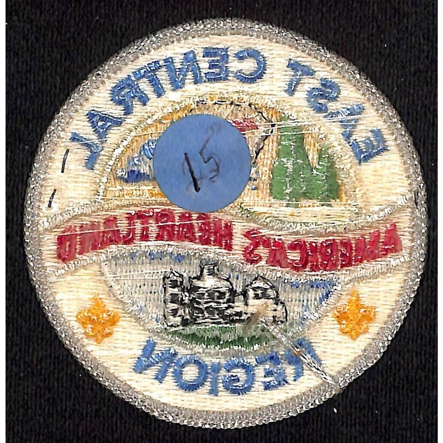 BSA Patch East Central Region "America's Heartland" "75" Diamond / 3" dia.
