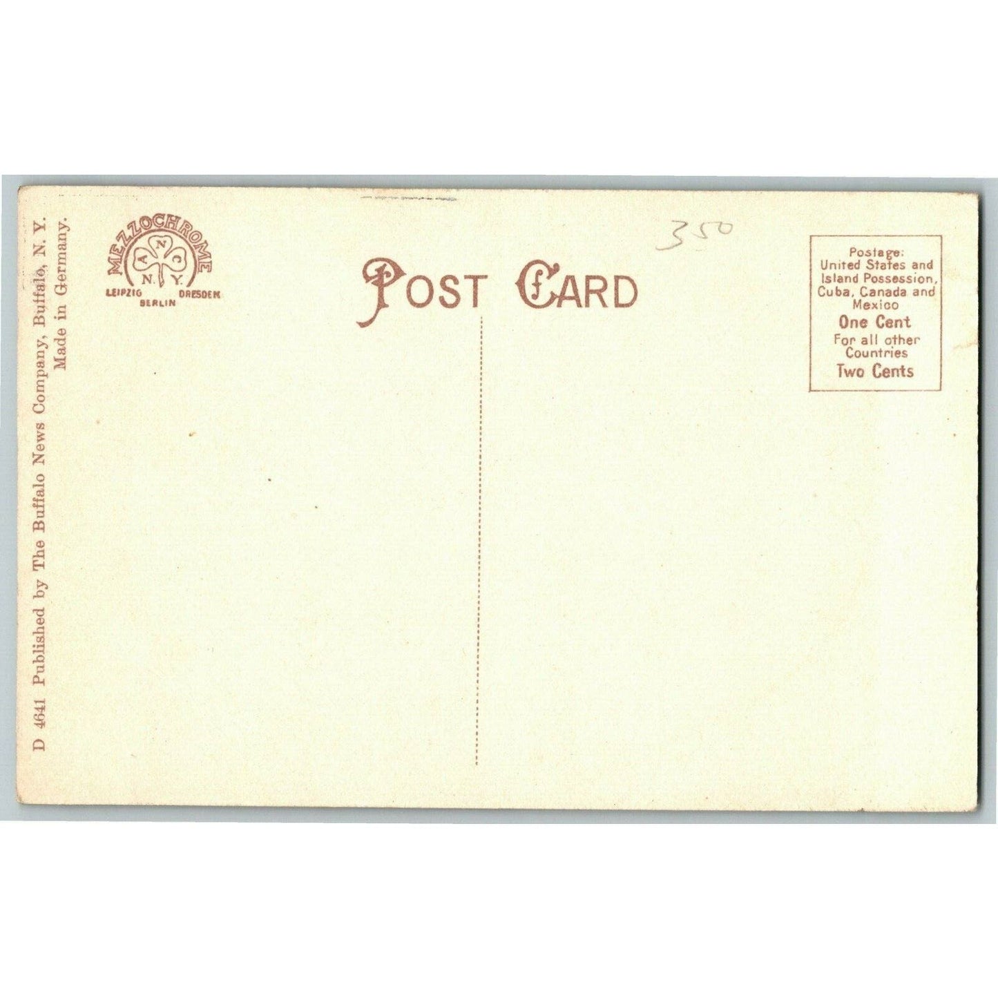 Vintage Postcard "Ice Scenery, Greeting from Niagara Falls"