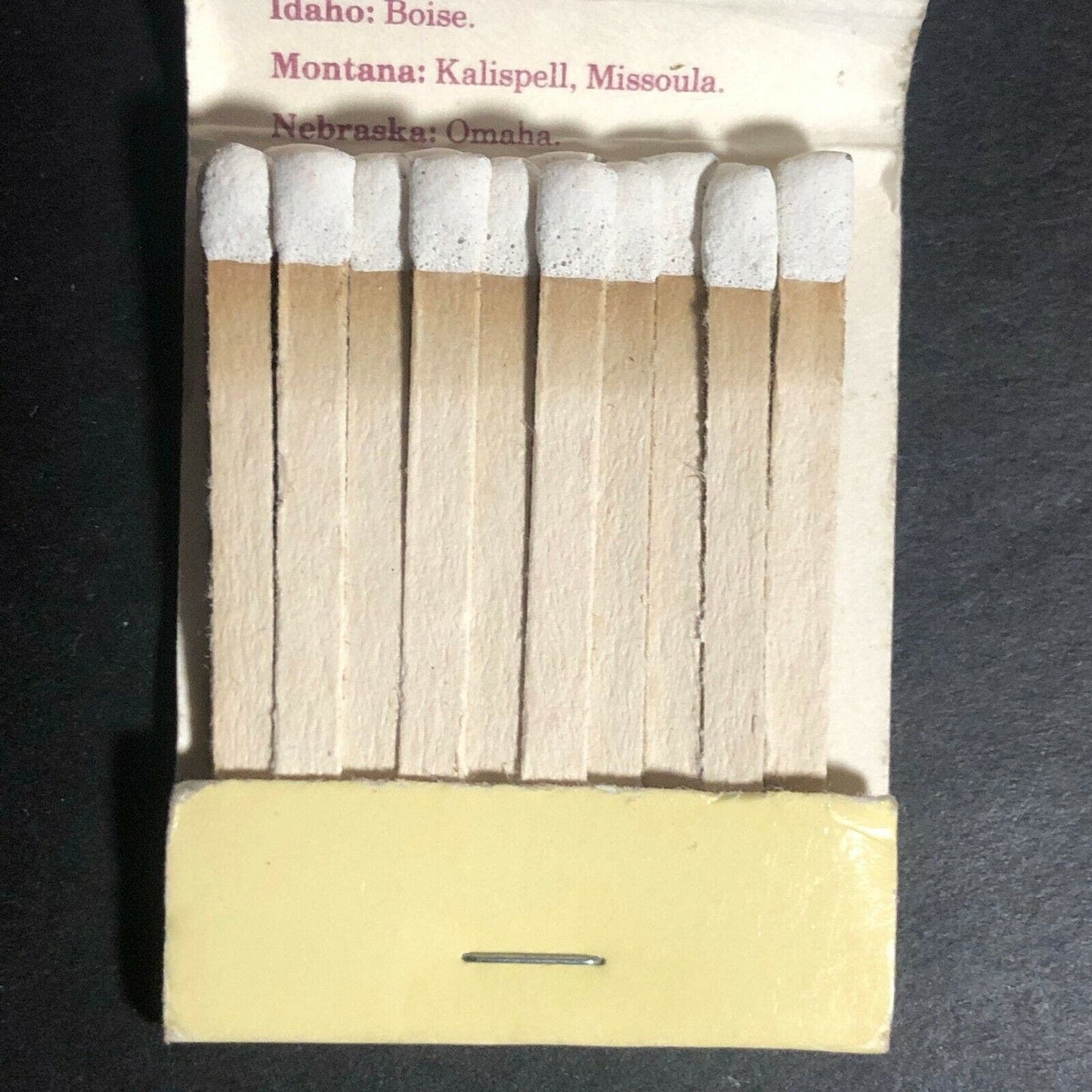 Vintage c1970 's Full Matchbook "Red Lion Hotels & Inns"