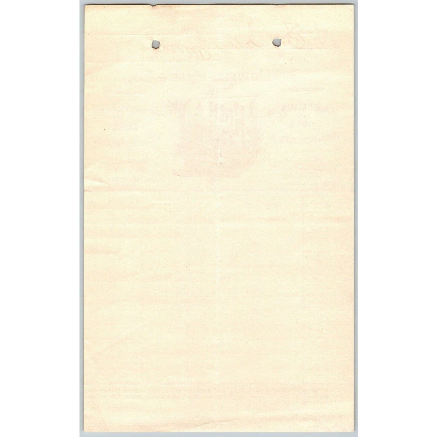 1898 Letterhead McDowell, Pyle & Co. Foreign Fruits Baltimore Ephraim Baker*