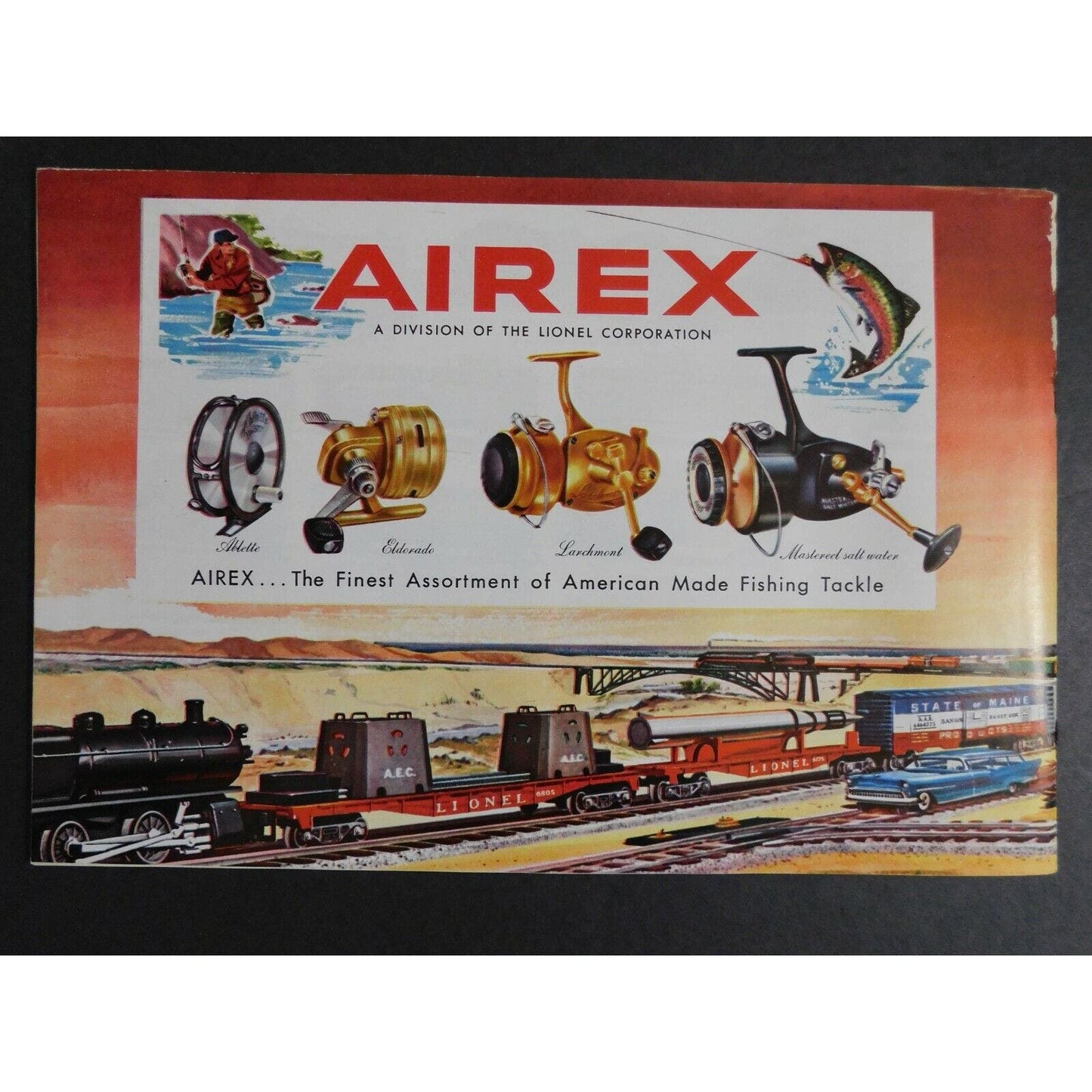 Original 1958 Lionel Trains Canadian Catalog 55pgs. VGC Gary Nelson Coll.