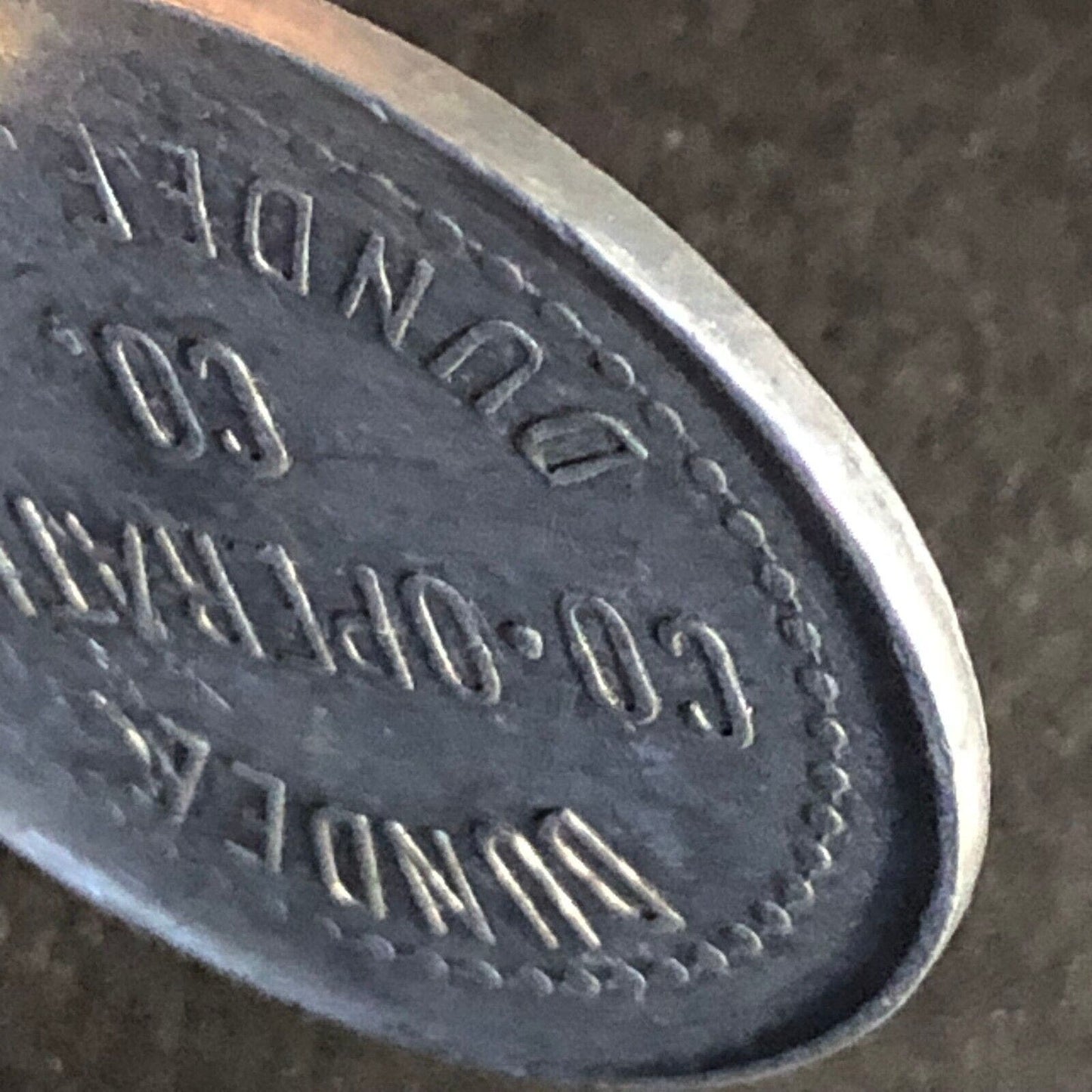 Dundee Co-Operative Co." Minnesota Goof For 50c In Trade Aluminum Token 28mm