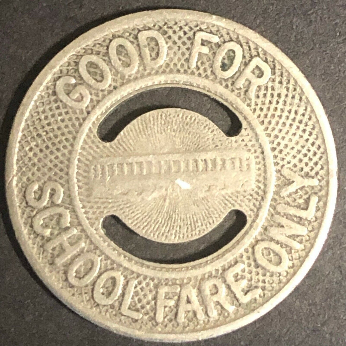 c1930's-40's 21mm United RYS. & Elec. Co. School Transit Token Baltimore, MD