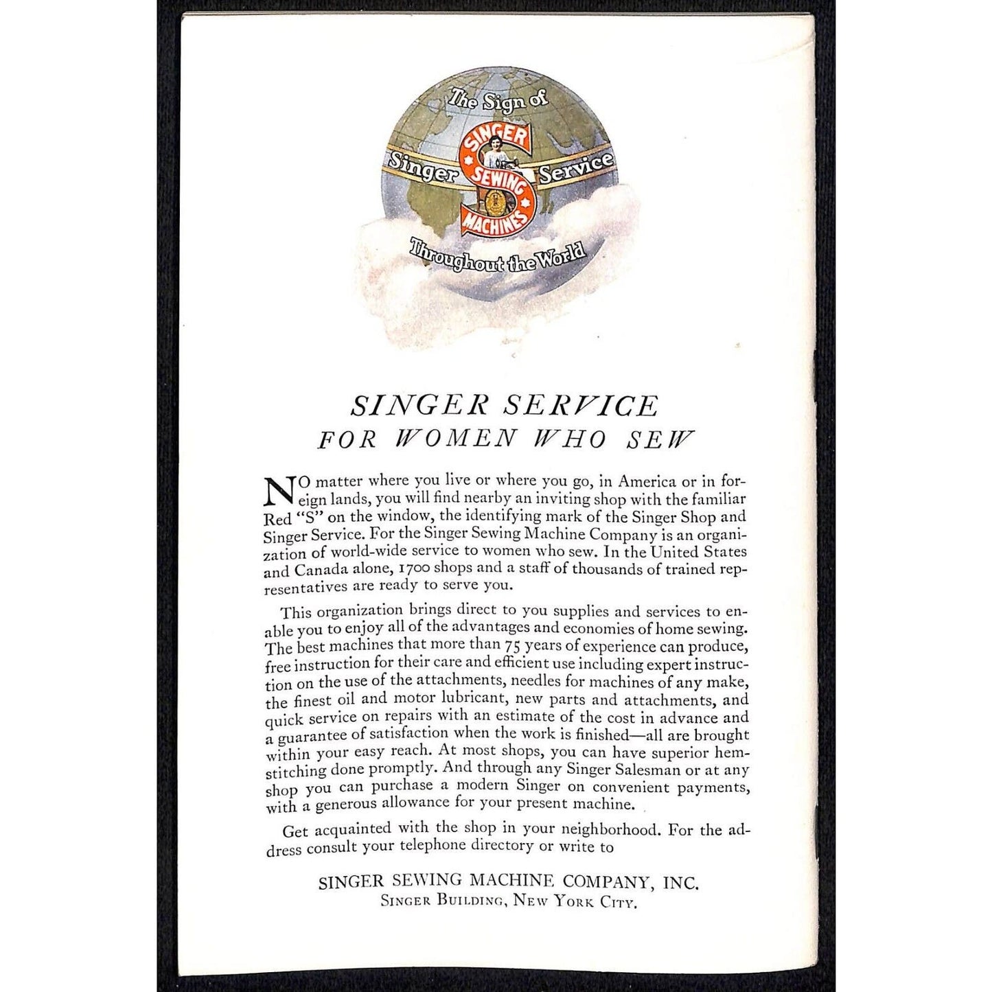 How to Make Draperies The Modern Singer Way 1929 Booklet 64pp Singer Sewing VGC