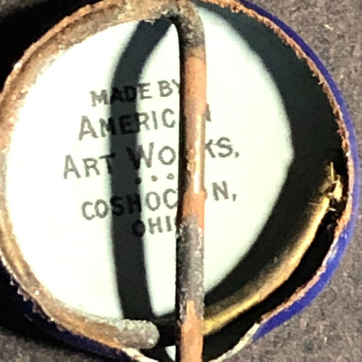 United War Work Campaign "Boys Over There" 1918-19 Celluloid Pinback Button