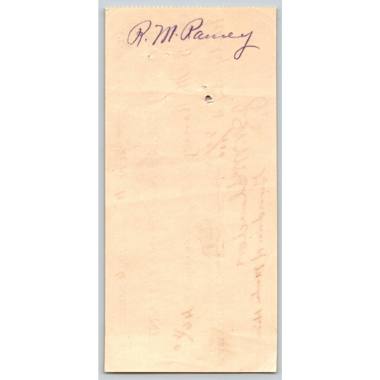 Atoka, OK 1906 Indian Territory "Citizens National Bank" Check $46.80 - Scarce