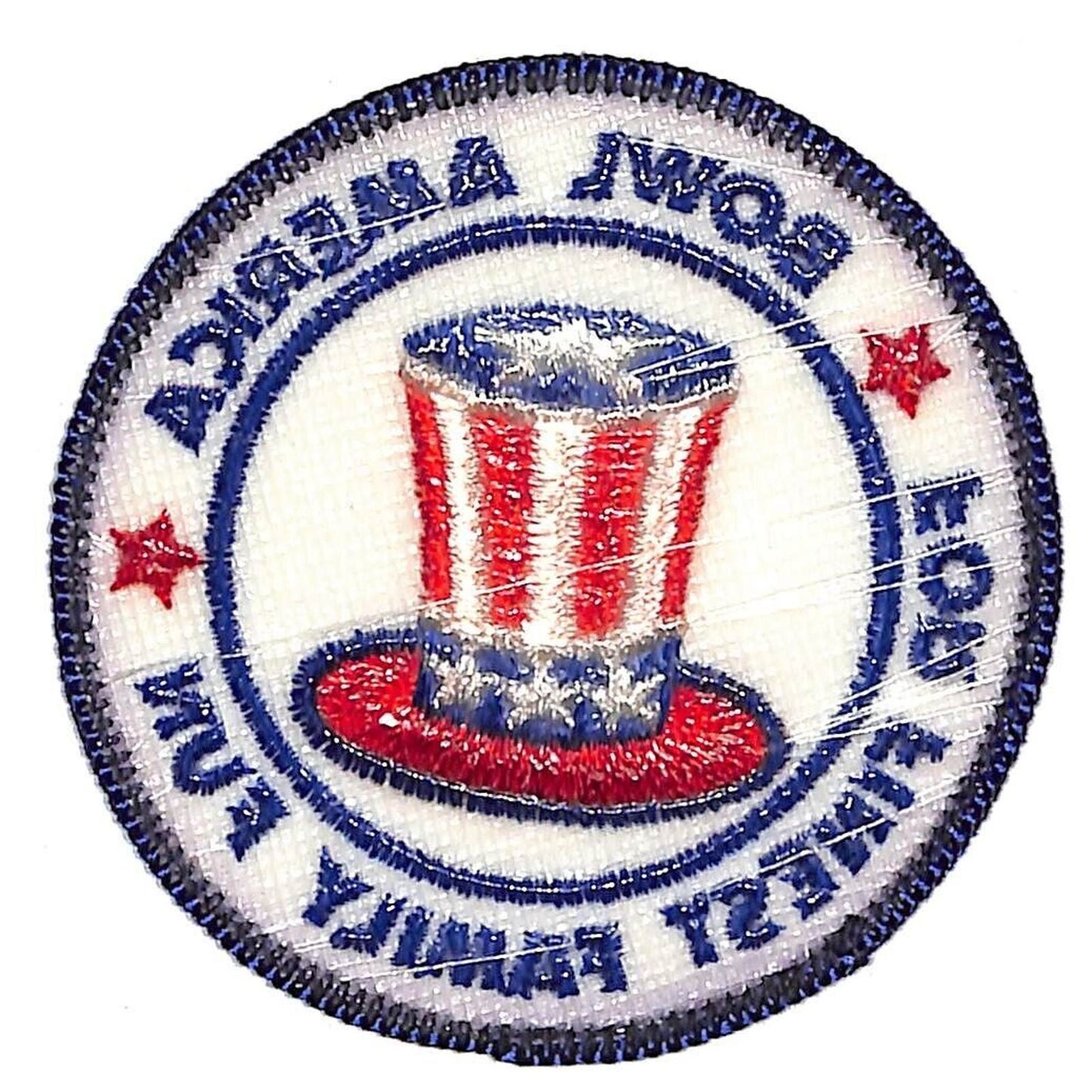 Bowl America For Finest Family Fun Embroidered Bowling Patch