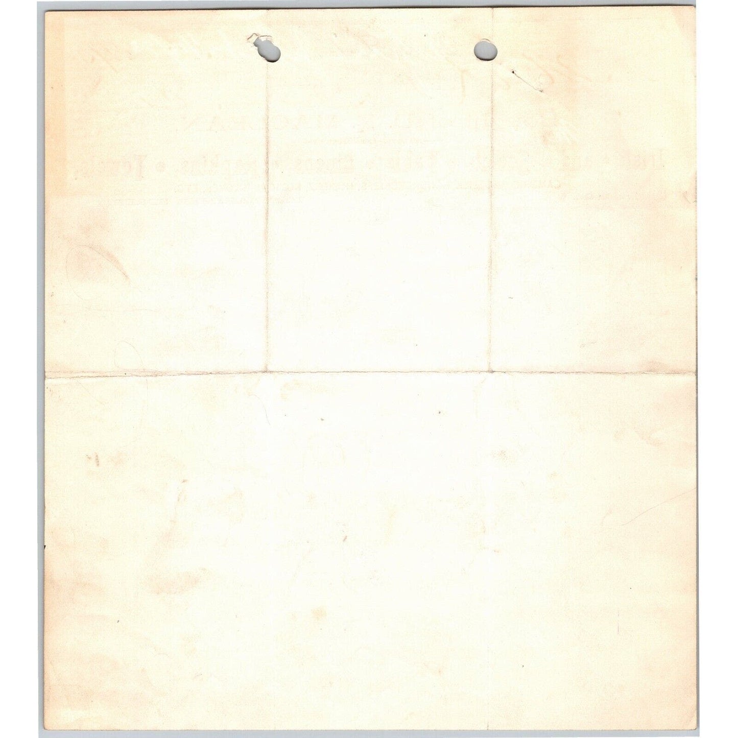 1893 D.R. Maclean Denver, CO Irish and Scotch Linens Letterhead - M.H. Keefe