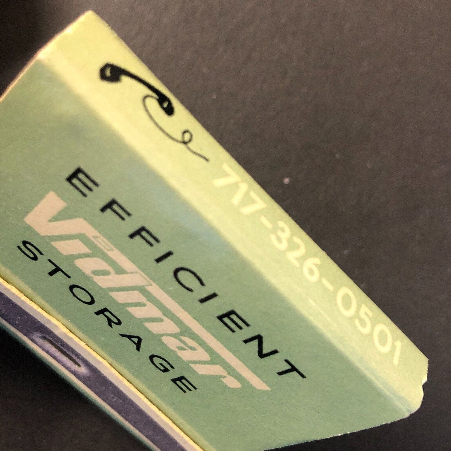 Vidmar Modular Storage Williamsport Vintage FEATURE Full Matchbook c1964-73 VGC