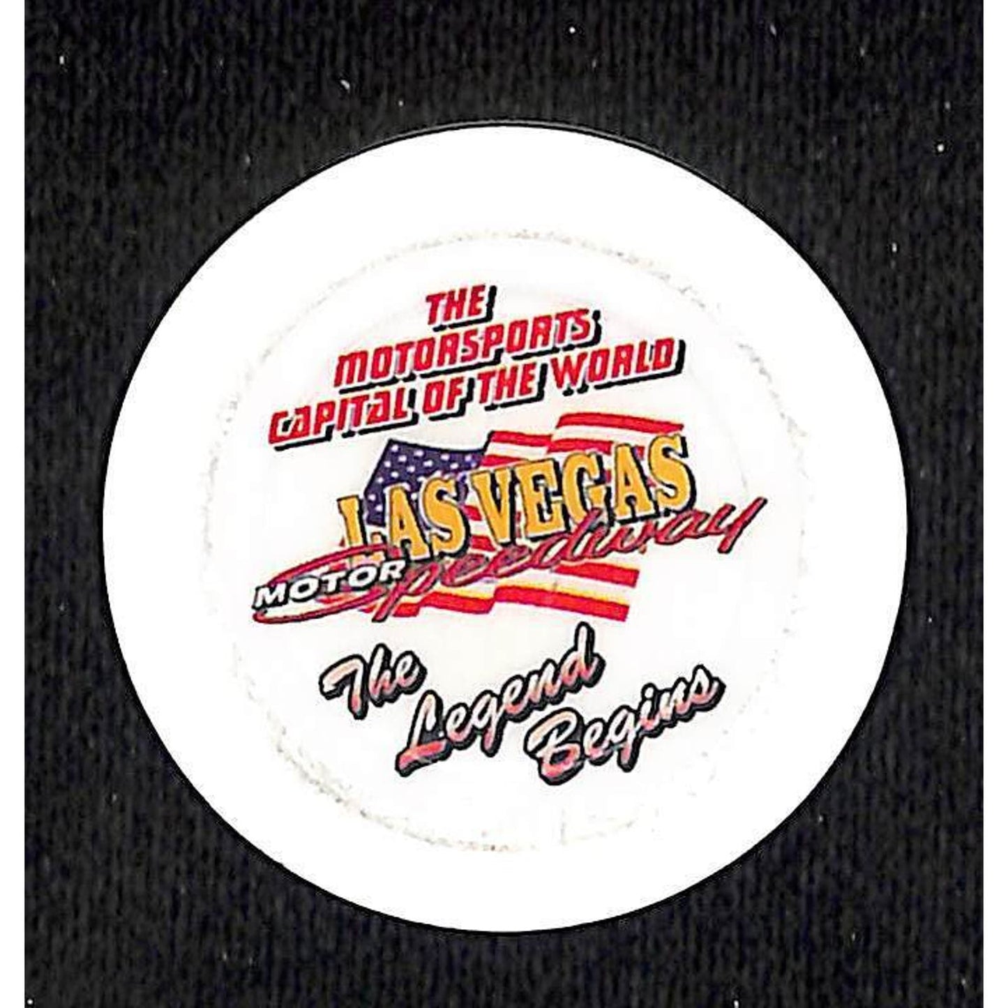 1996 Indy Racing League Las Vegas Motor Speedway 500K - Oversize 48mm Clay Chip