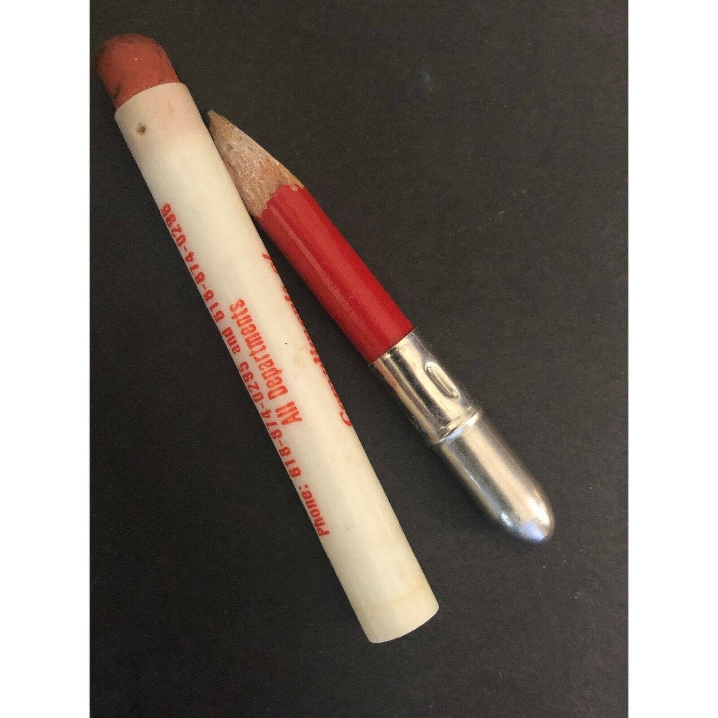 c1930's-40's "Moody Cattle National Stock Yards, IL" Advertising Bullet Pencil
