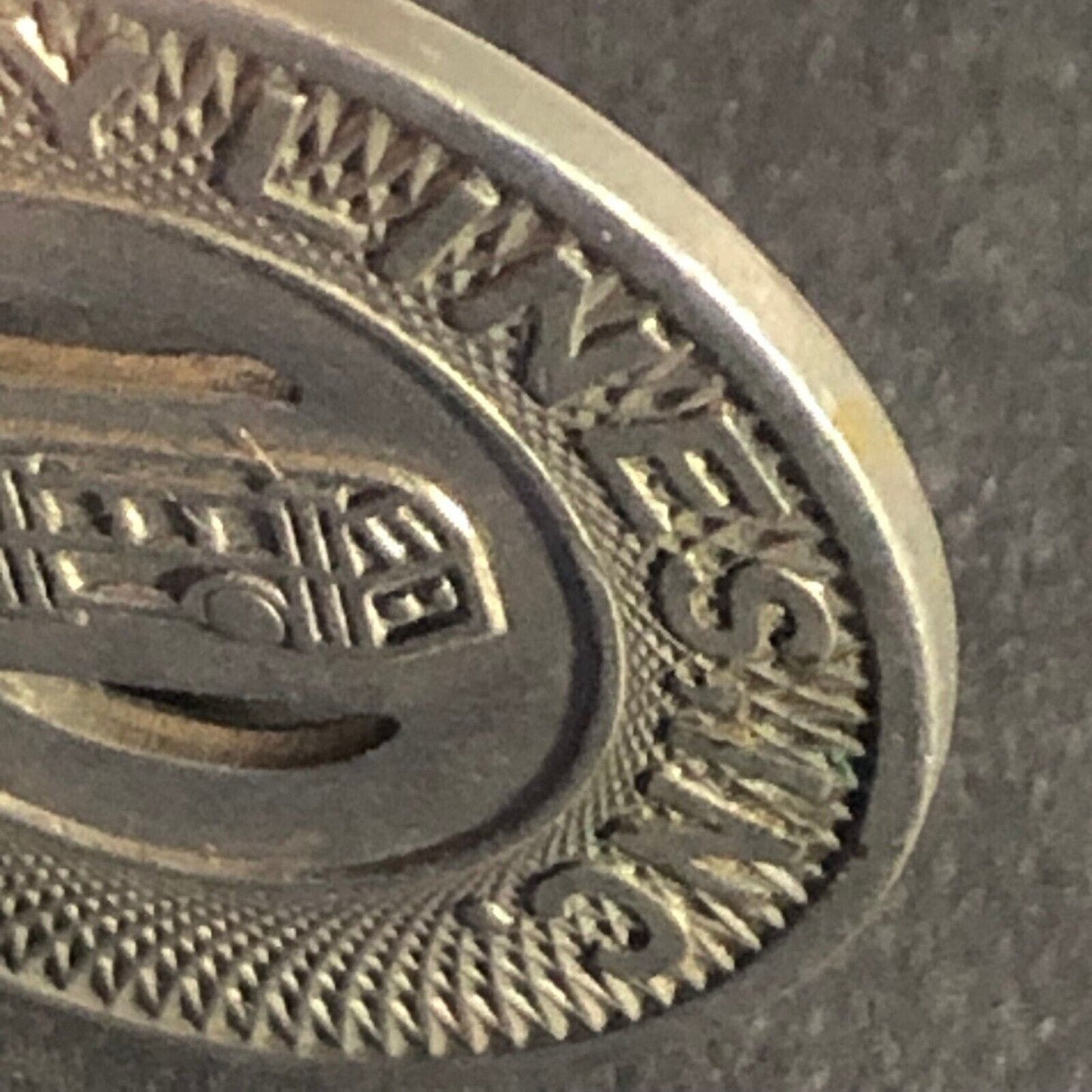 Canton City Lines Inc. G/F One Fare WM Bus Transit Token 22.80mm
