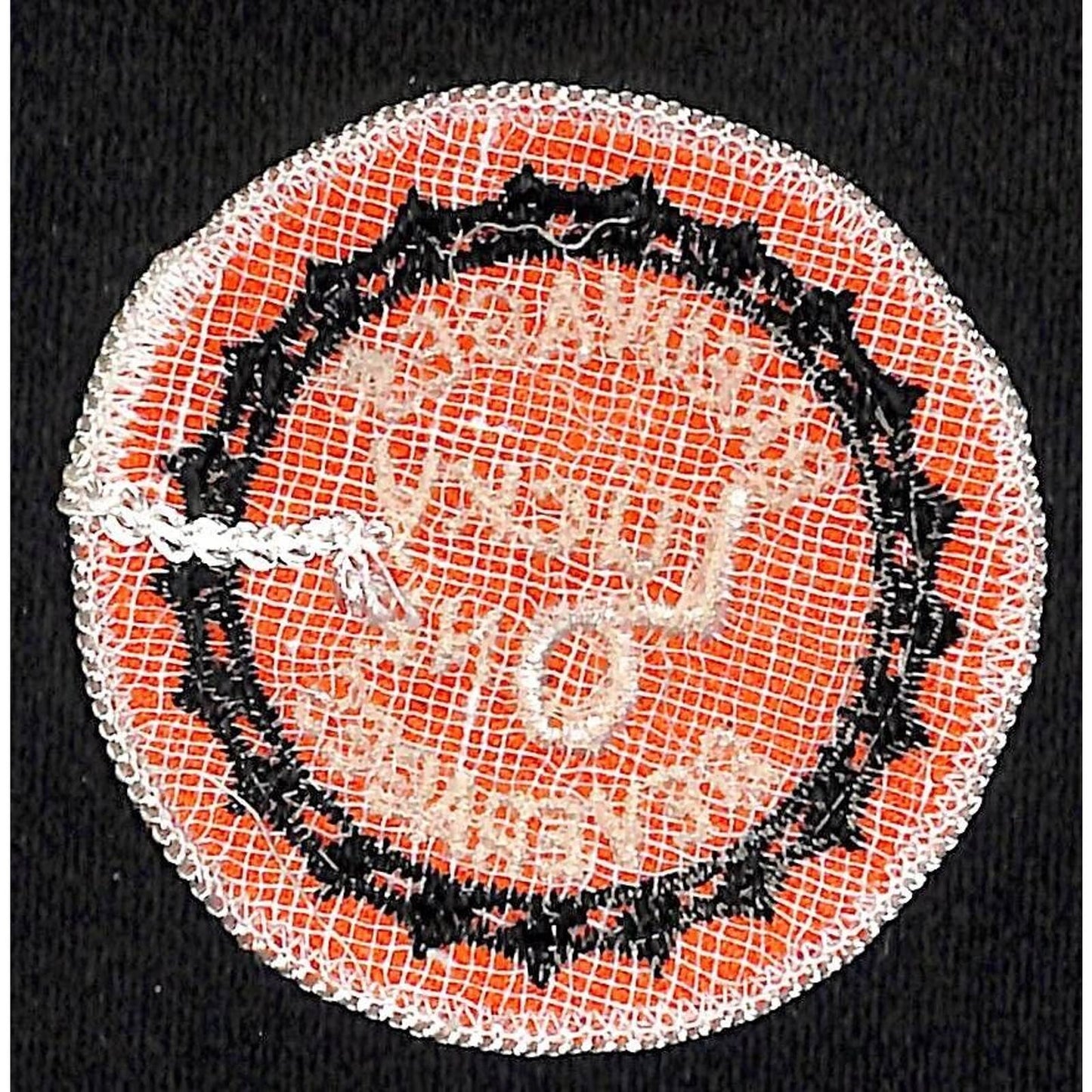 Lucky One Beverages Breuvages Canada Embroidered Soda Patch - c1950's-1960's VGC