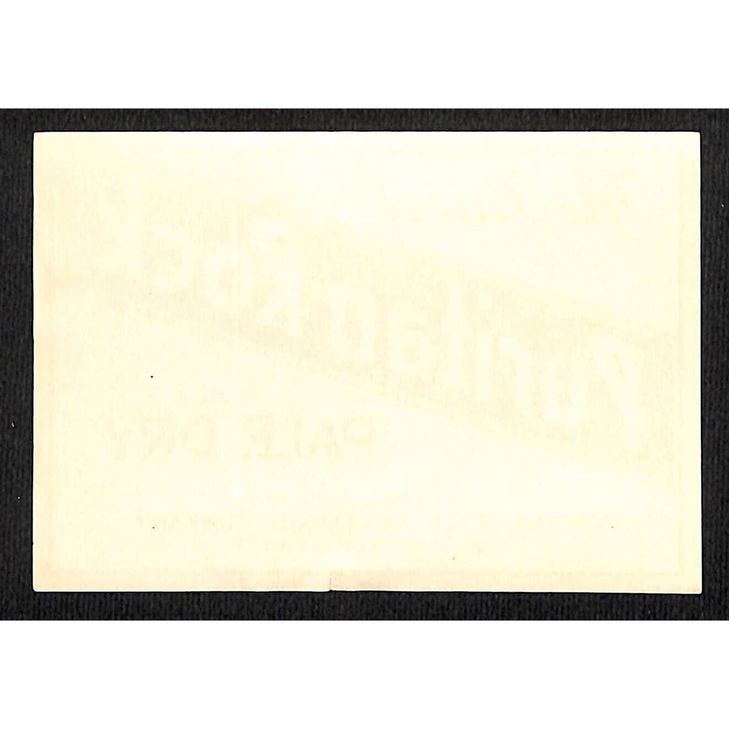 Puritan Rock Beverage Co. Pale Dry Soda Paper Label c1940's-55 VGC